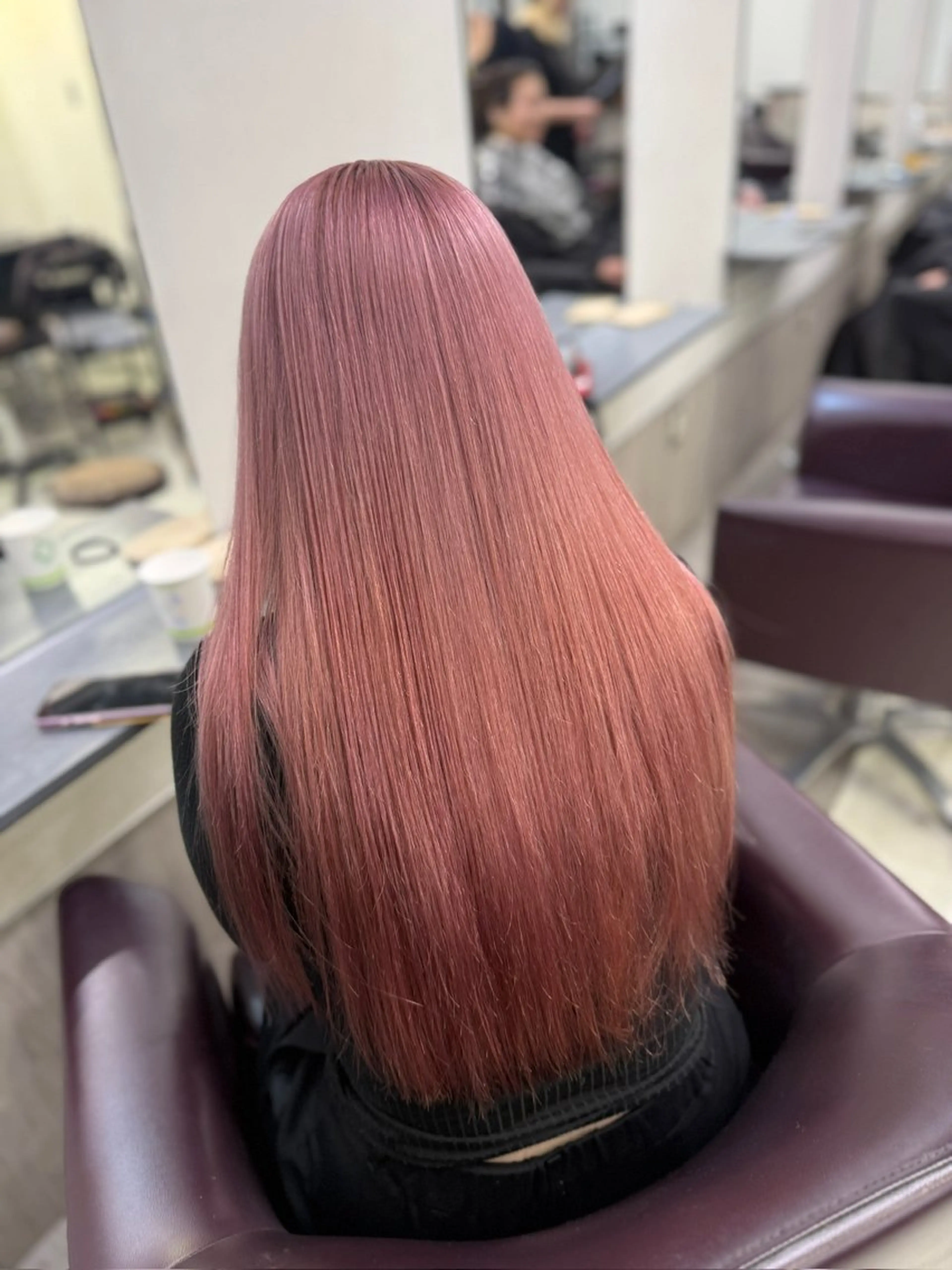 ロング カット ヘアカラー トリートメント 天神大名/淡色カラー かずゆき/ハイトーンのヘアスタイル