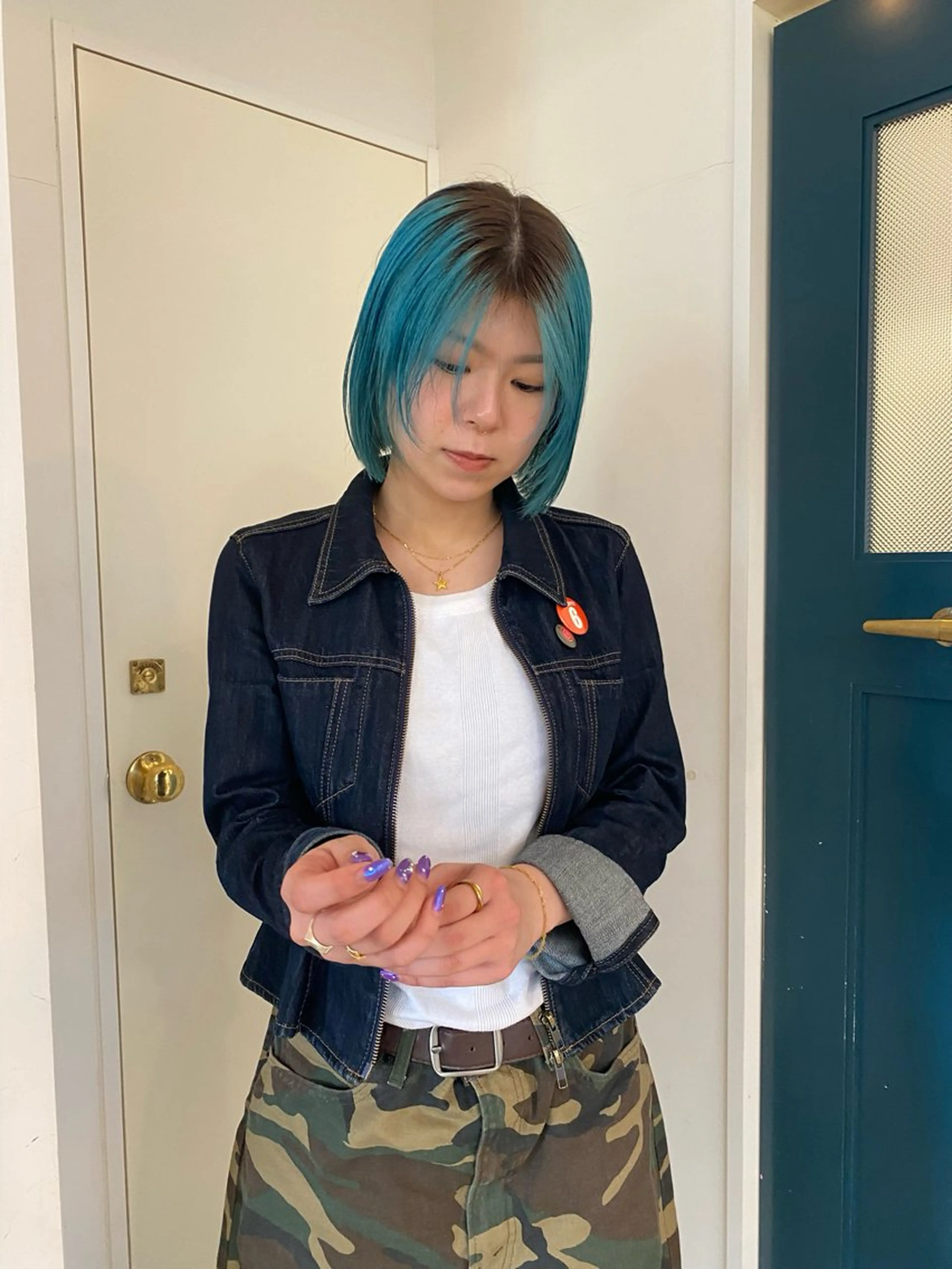 ショート ヘアカラー トリートメント YUUKI/ボブ パーマ.レイヤーのヘアスタイル