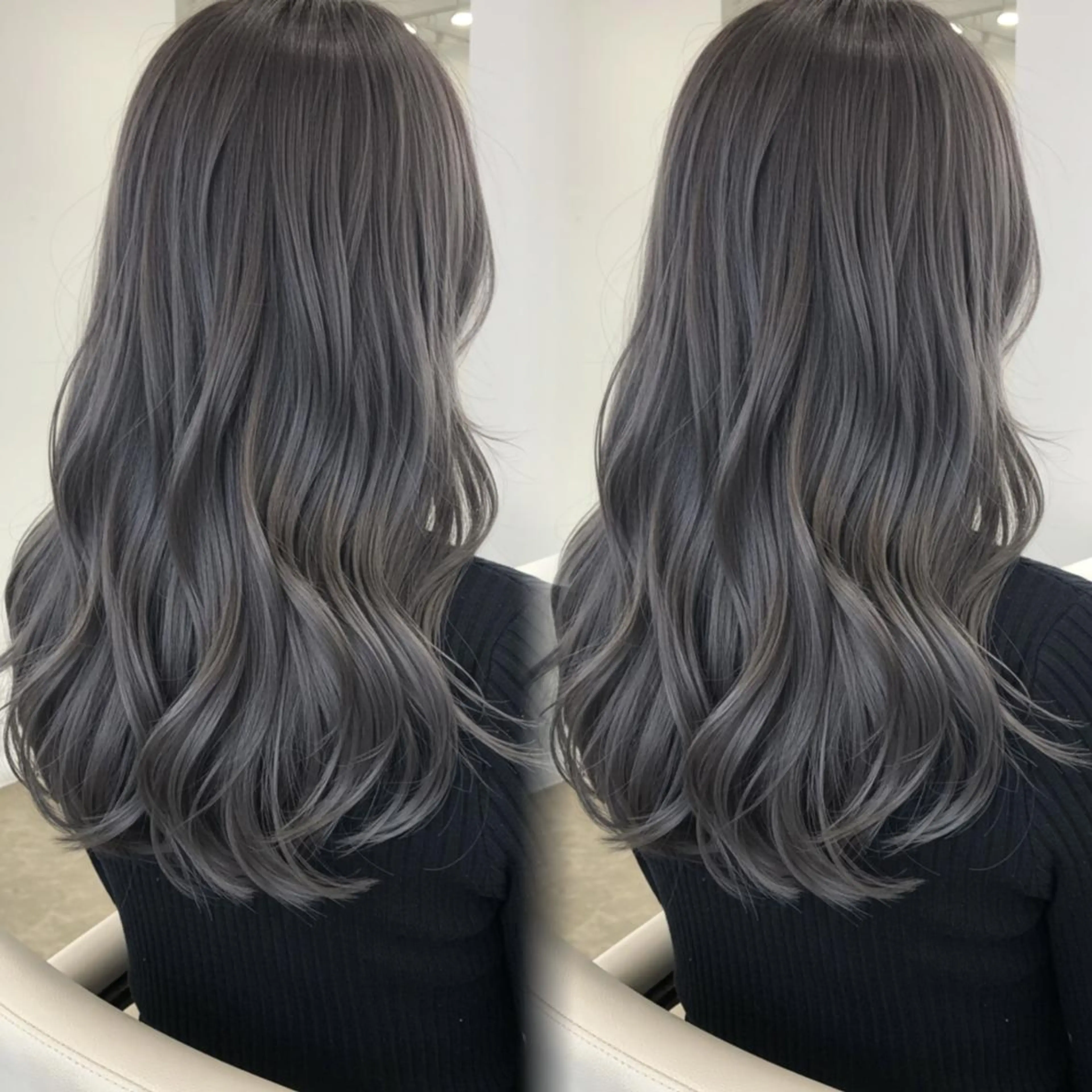 ロング 顔周りカット 韓国風ヘア レイヤーカット 小顔カット カット ヘアカラー トリートメント ✨韓国レイヤー🦋 リピートNO.1✨のヘアスタイル