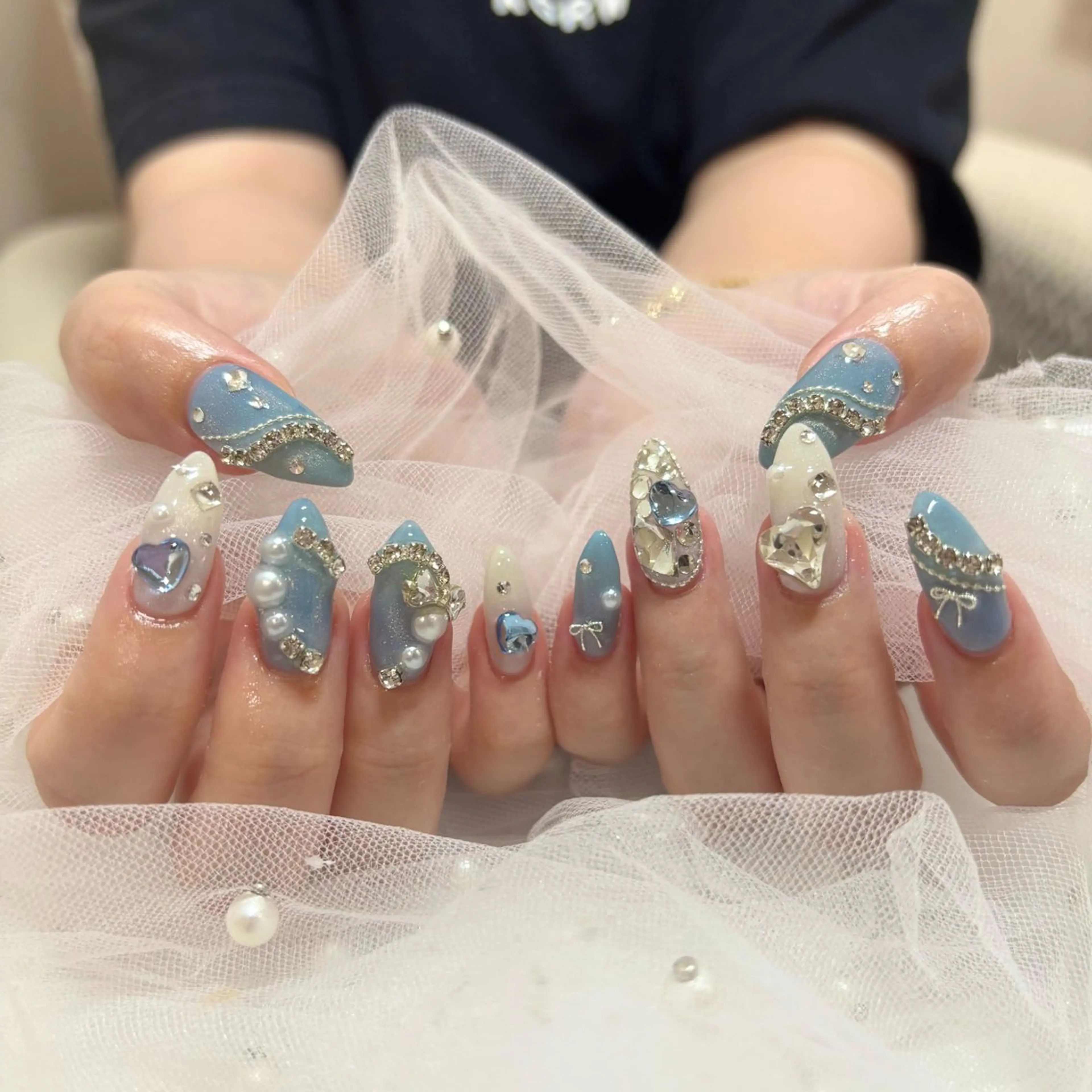 ネイル ＿WHITE+南海難波店所属・_WHITE+ 南海難波店のネイルデザイン