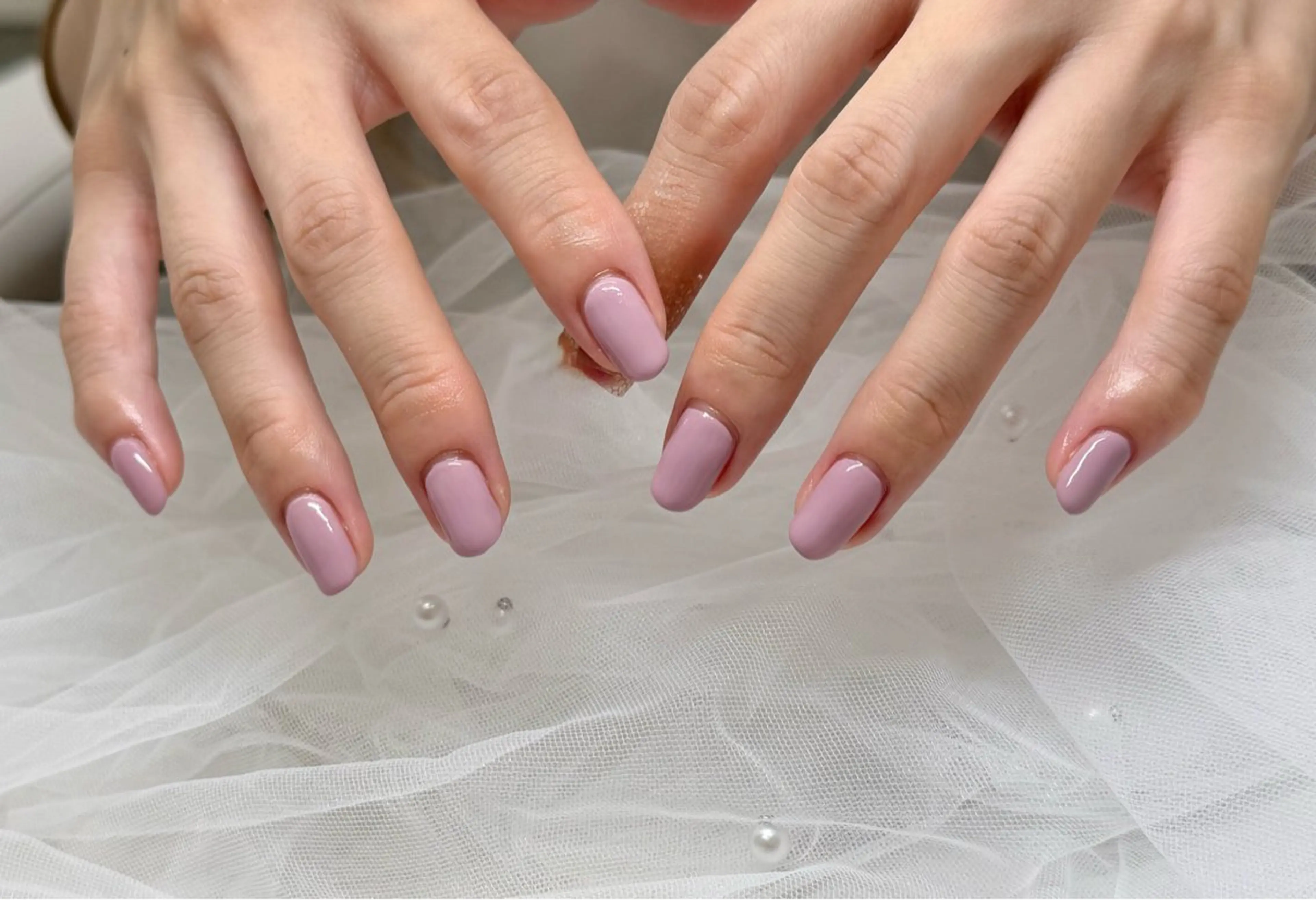 ネイル ワンカラーネイル salone Regina 【サローネ レジーナ】所属・Regina Marinaのネイルデザイン