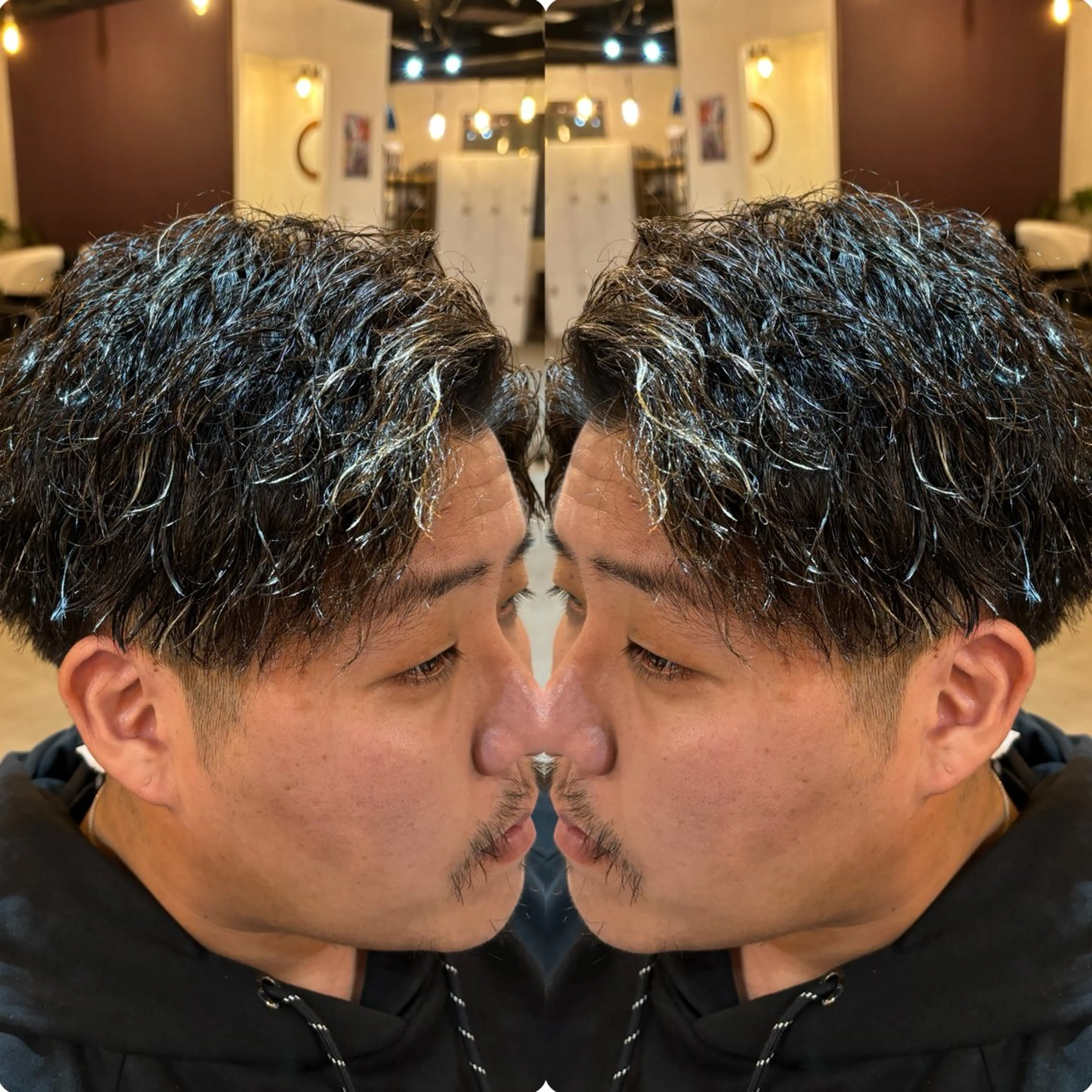 ショート 👑曲がる縮毛矯正 /パーマ👑ショウのヘアスタイル