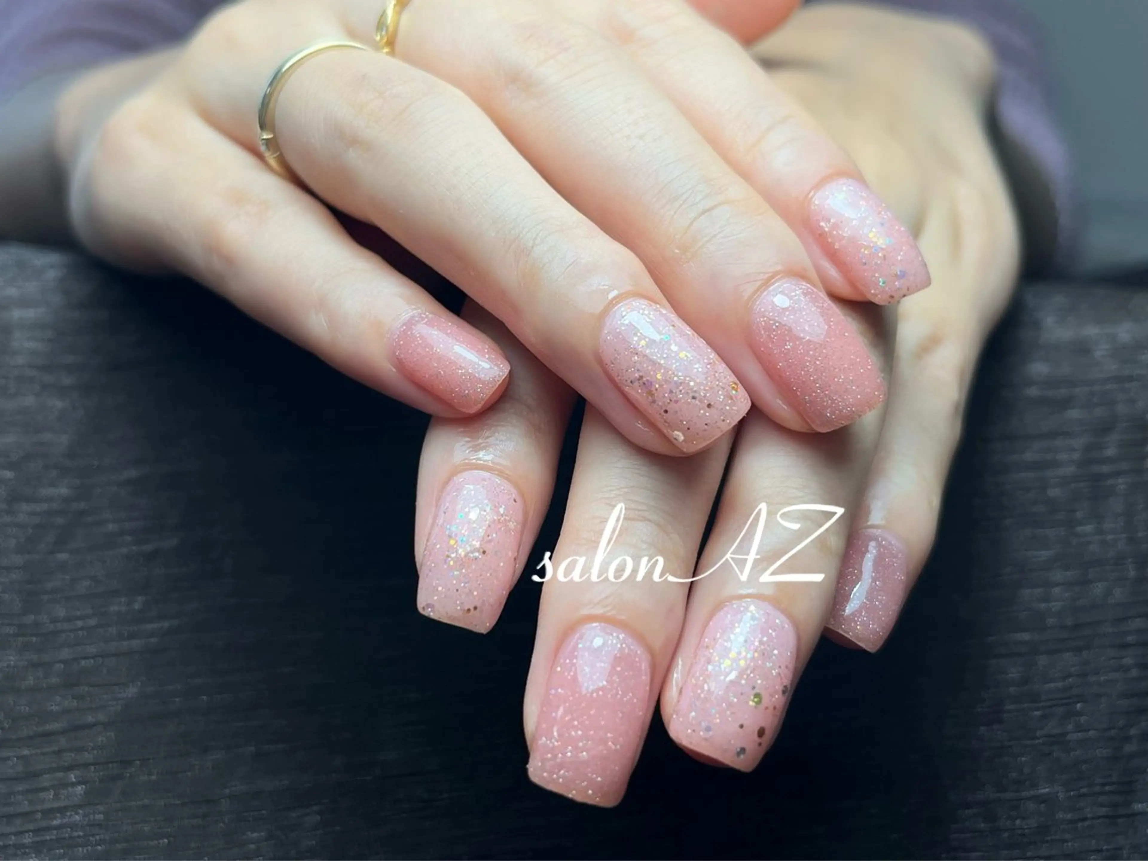 ネイル アートネイル 長さ出し フットネイル フレンチネイル ジェルネイル salon AZのネイルデザイン