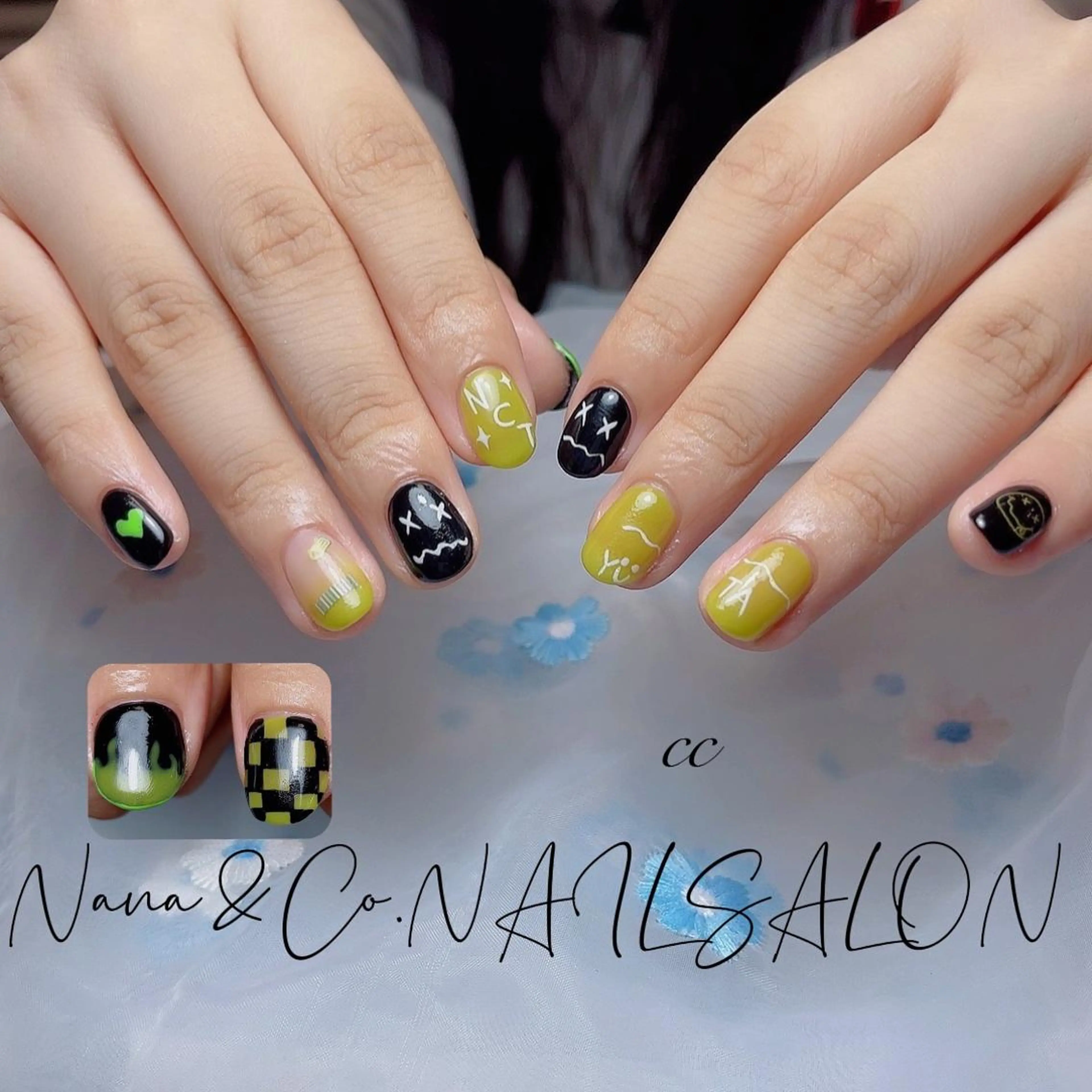 カラー ネイル C C🌼のネイルデザイン