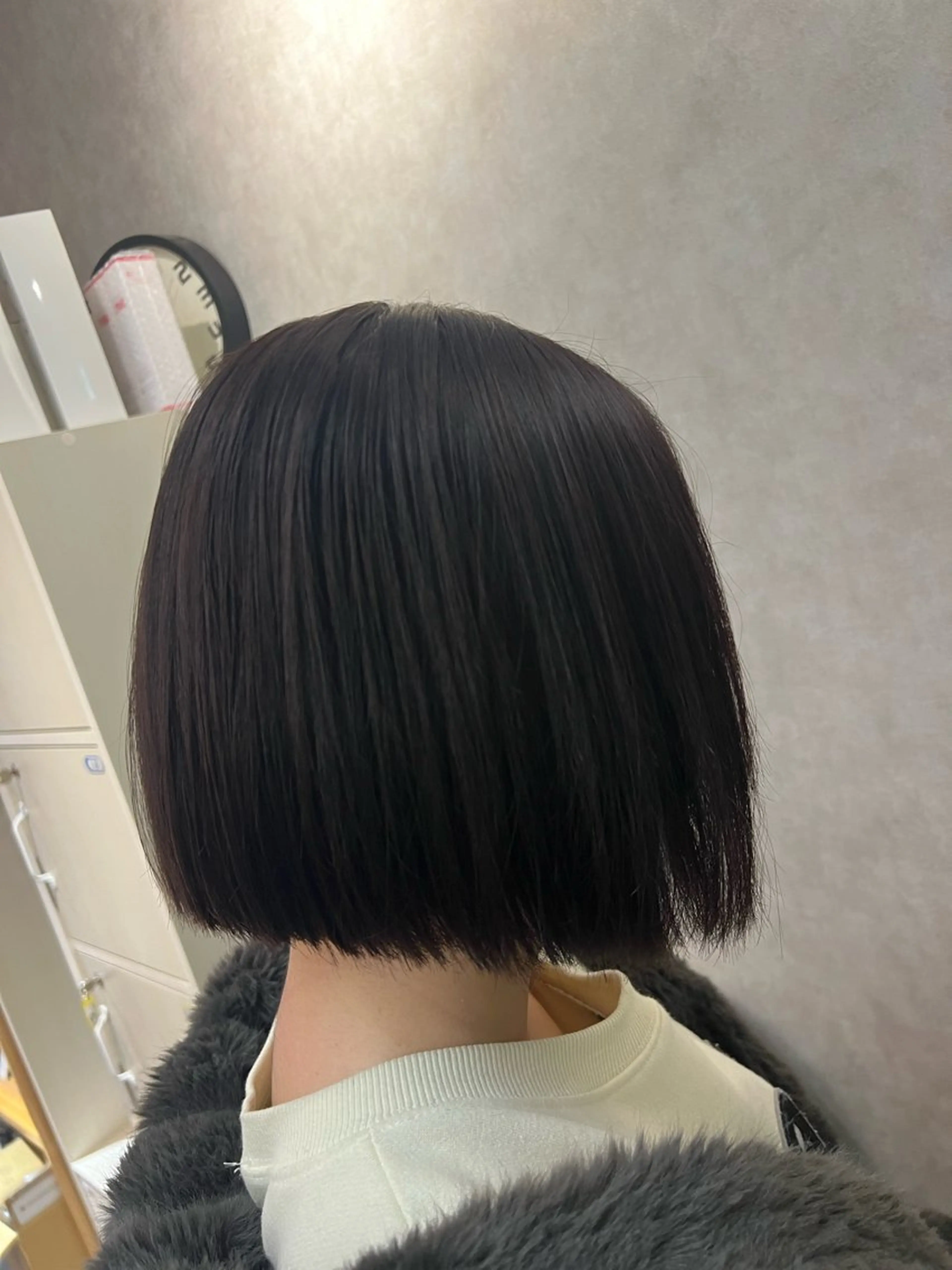 カラー ボブ 山口 彩乃のヘアスタイル