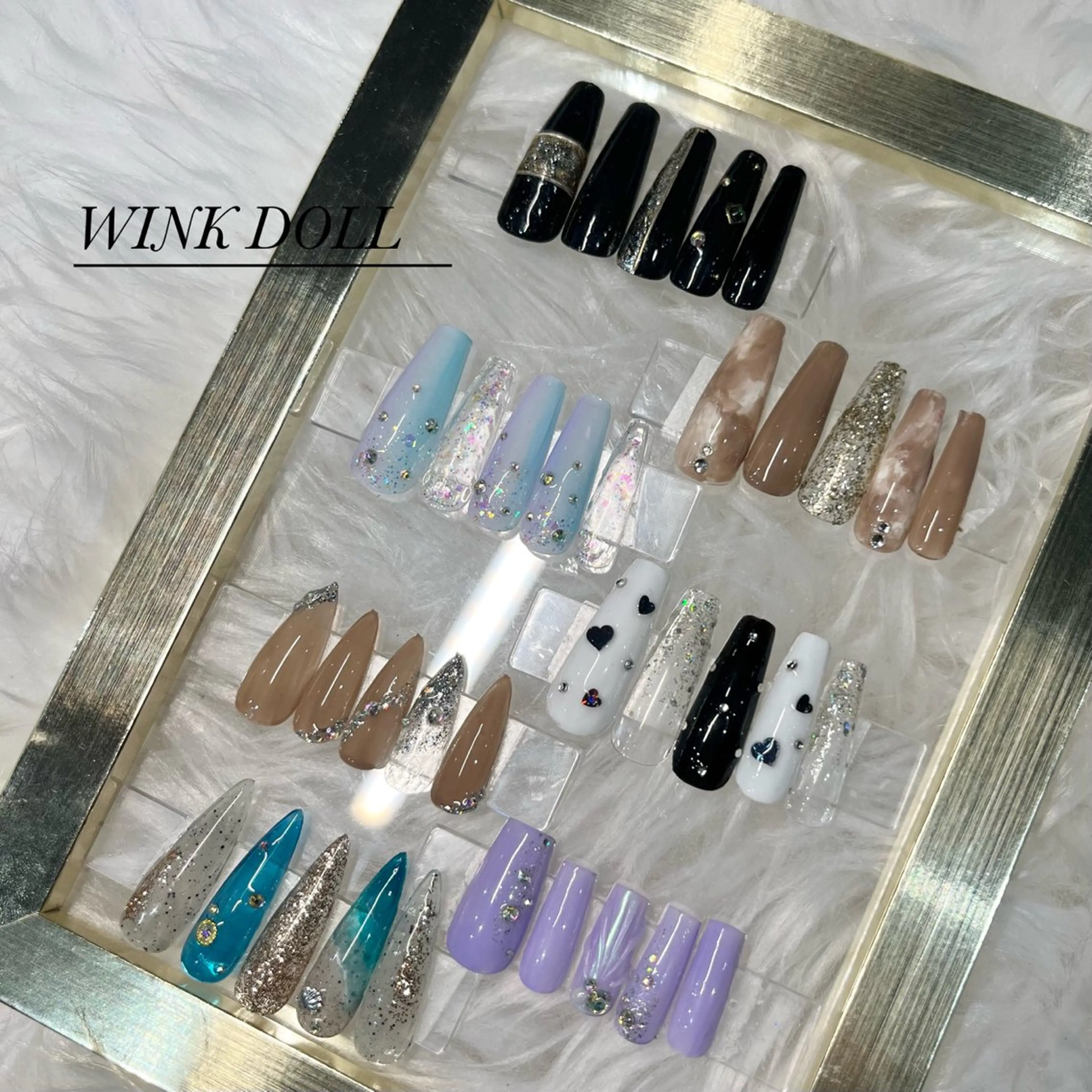 ネイル WINK DOLL 🌹MARIのネイルデザイン