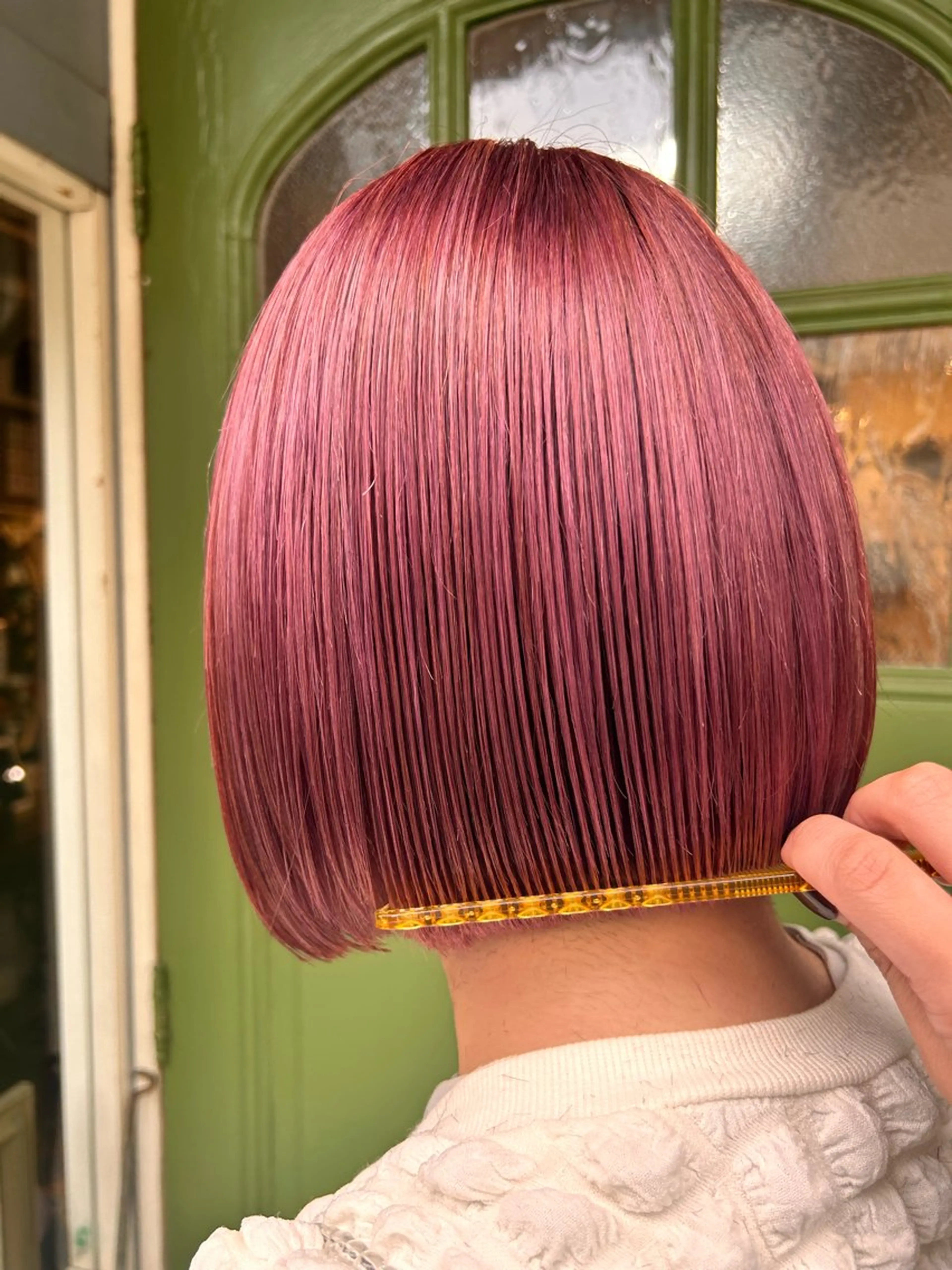 ショート カラー ヘアカラー トリートメント 清水千優/パーマ/透 明感カラー/メンズのヘアスタイル