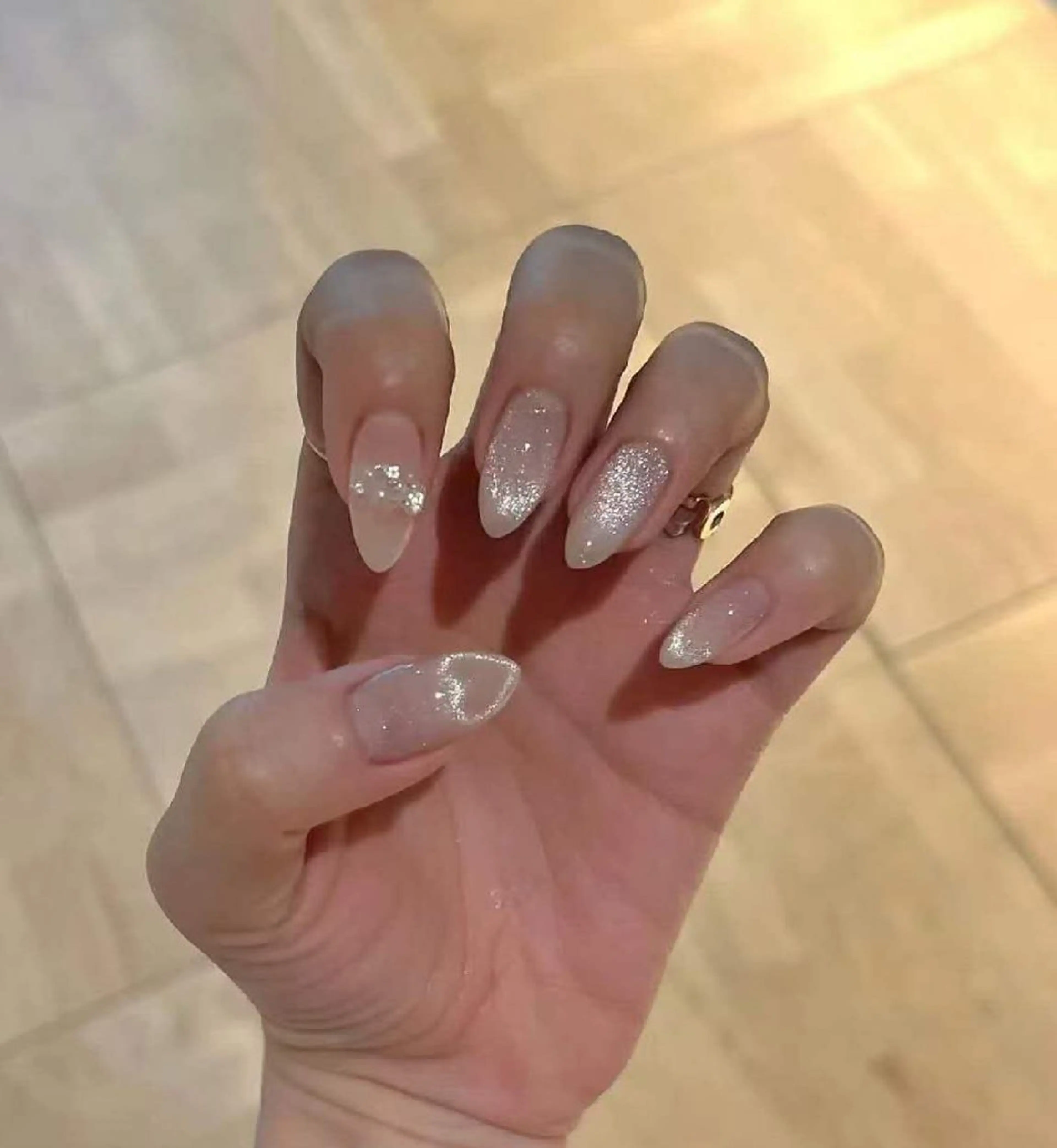 ネイル オーロラネイル フラワーネイル フットネイル フレンチネイル ジェルネイル ハンドネイル Oomiya 服部のネイルデザイン