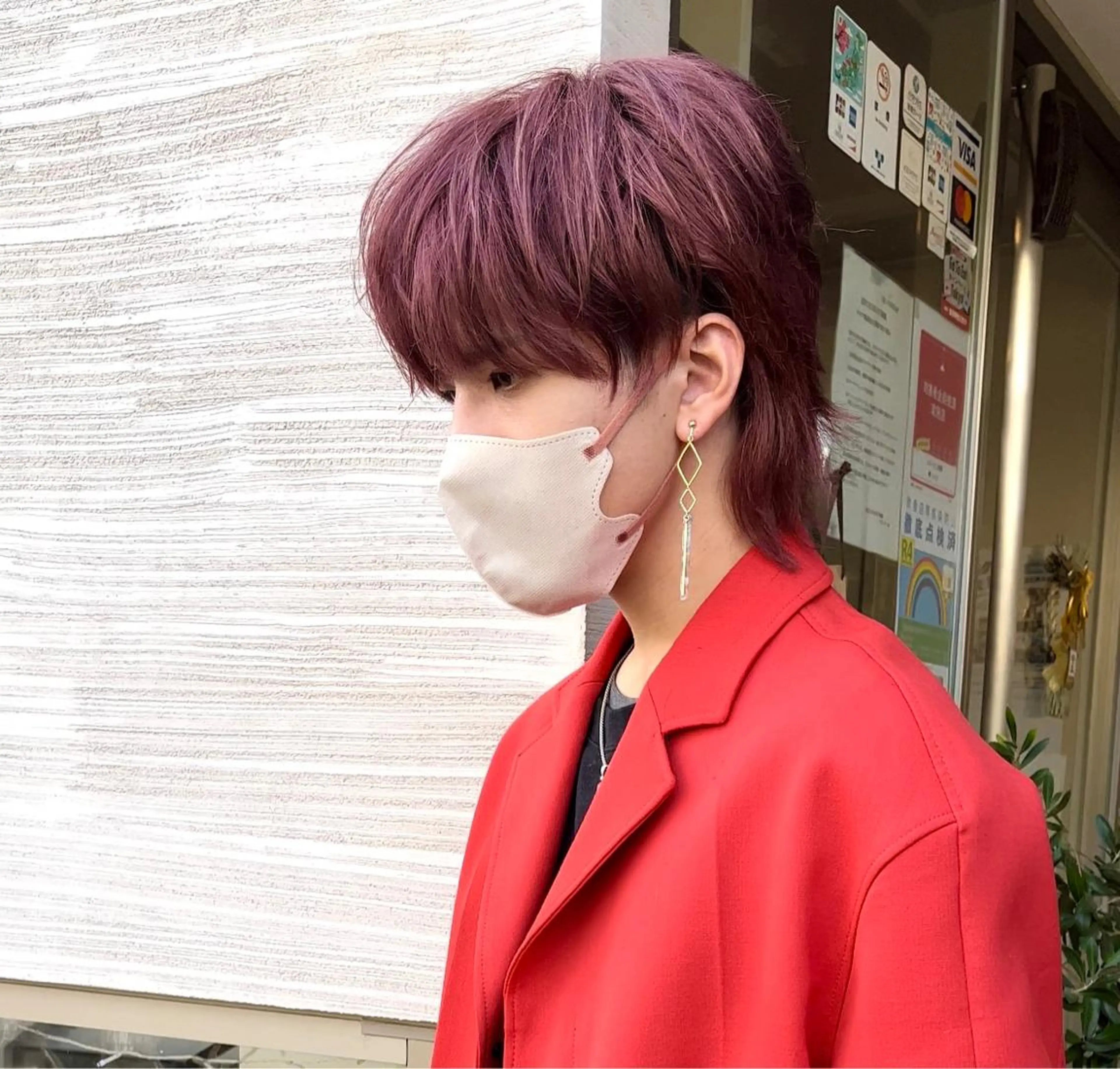 メンズカット＋ダウンパーマの写真