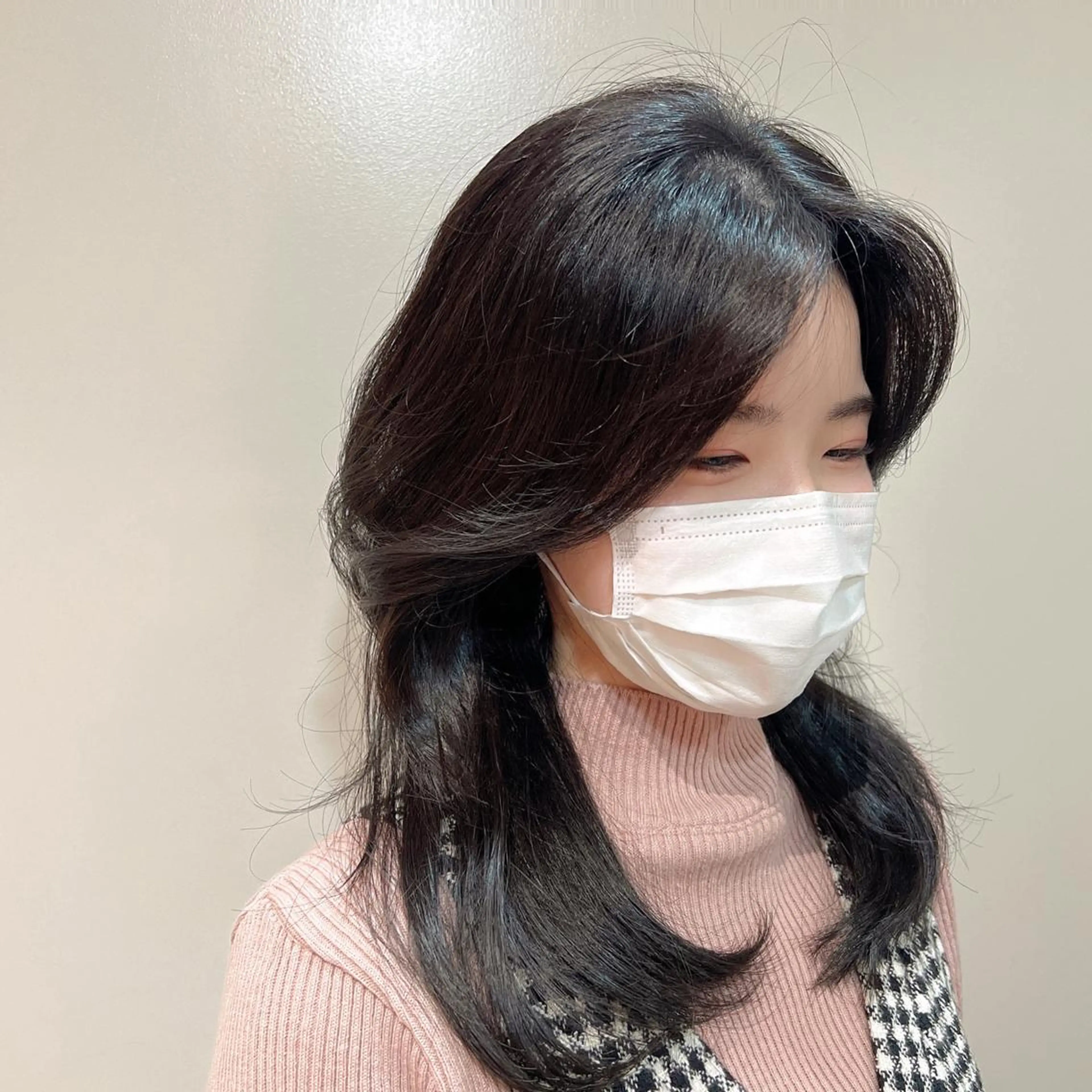 セミロング カット ヘアカラー トリートメント La paix所属・パーソナルカラー lapiax阿部のヘアスタイル