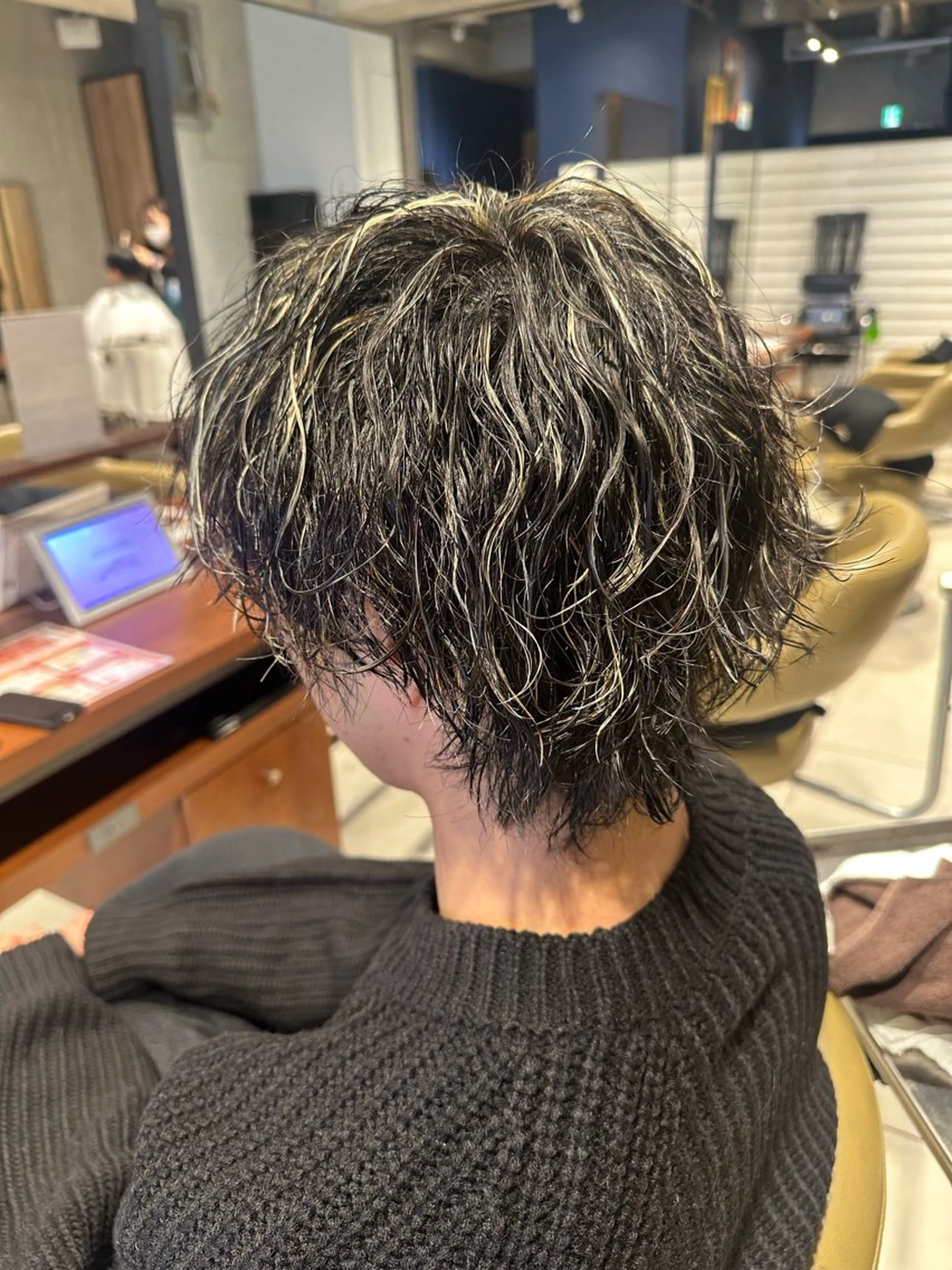 メンズ カット ヘアカラー パーマ ⭐️ツイスパ⭐️ 菊池　拓也のヘアスタイル