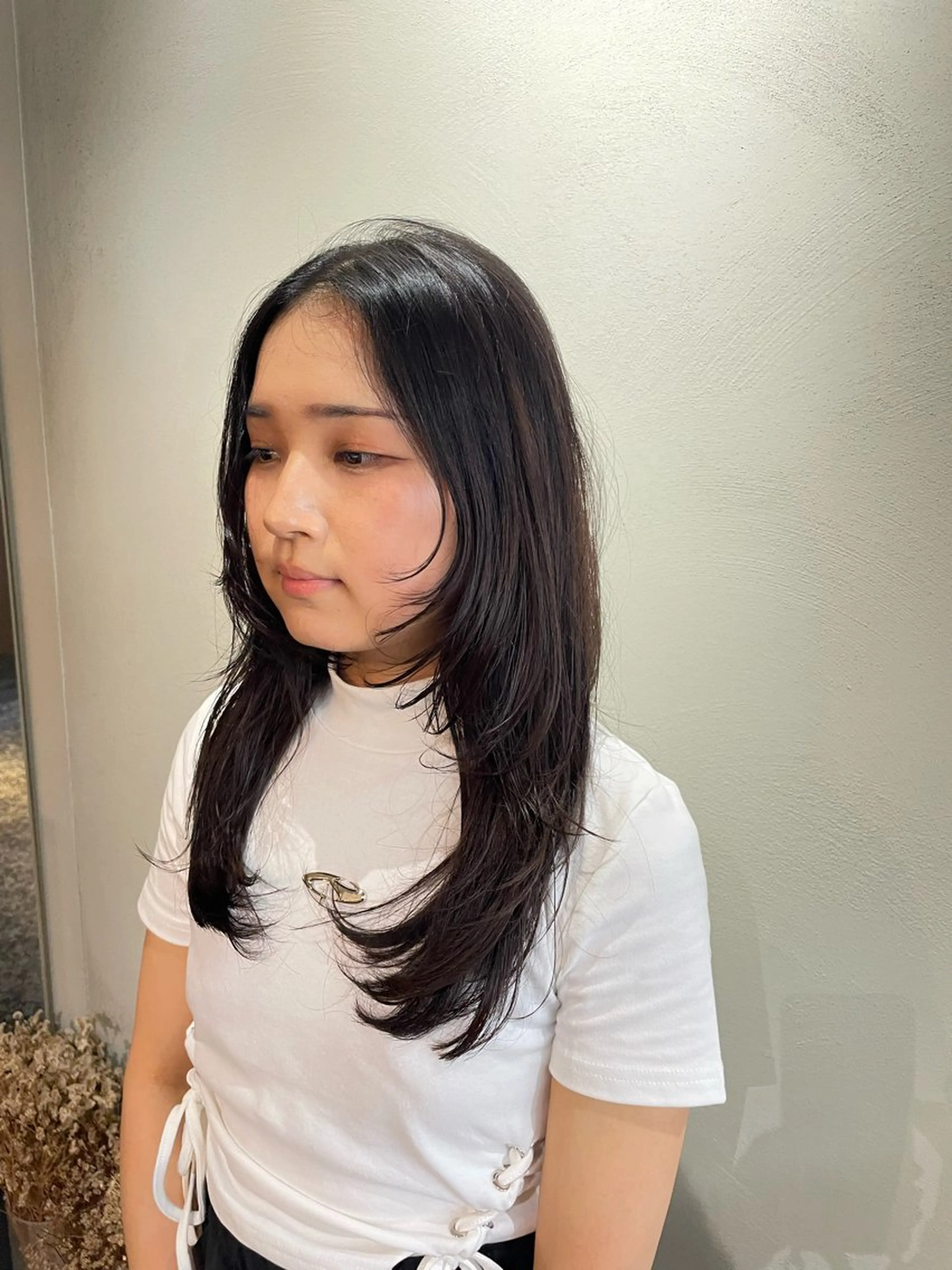 セミロング 山下 悠月のヘアスタイル