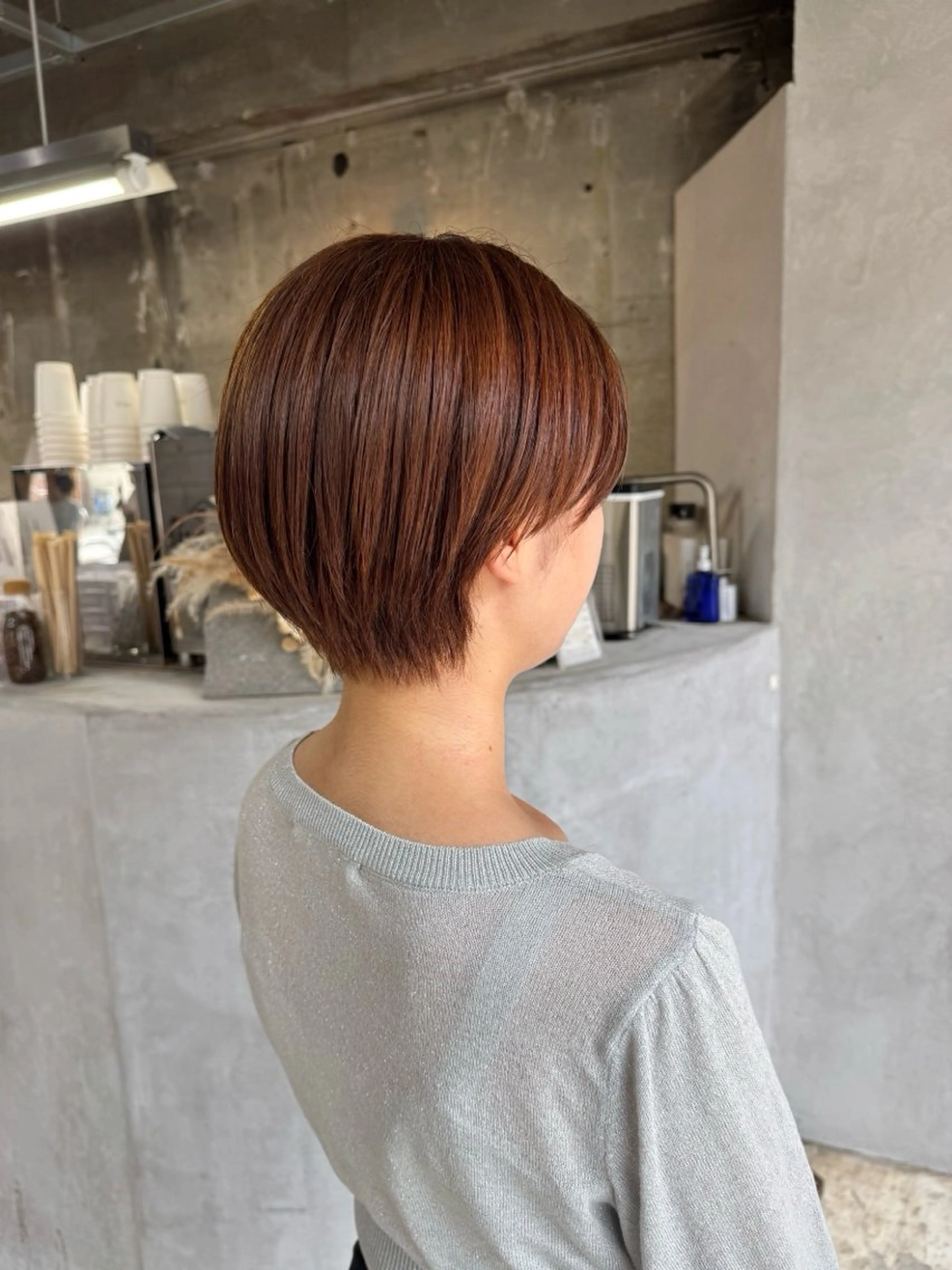 ショート ショートヘア カット ヘアカラー ボブ支持率NO1 🌈CHIKAのヘアスタイル