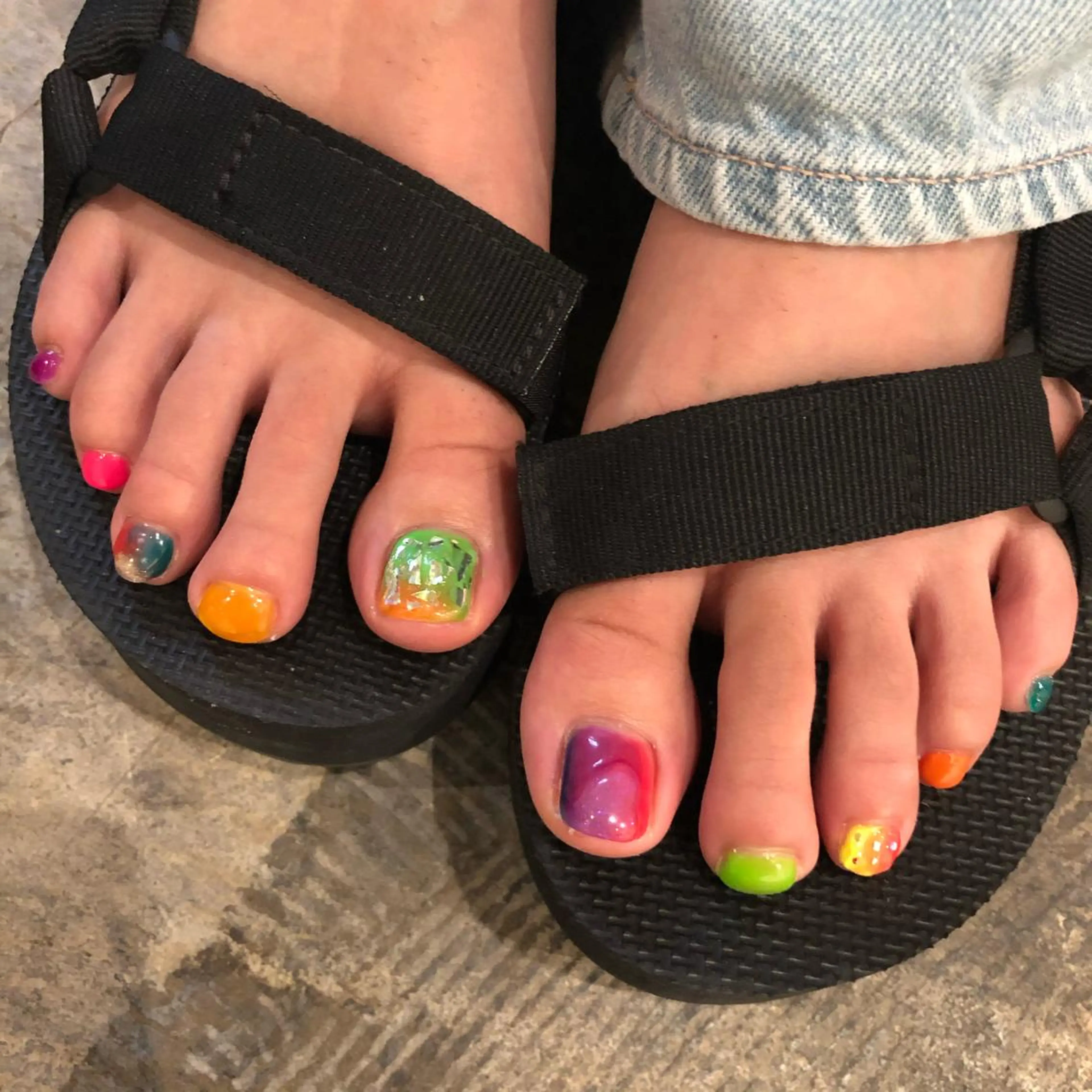 ネイル フットネイル Seis Shihoのネイルデザイン