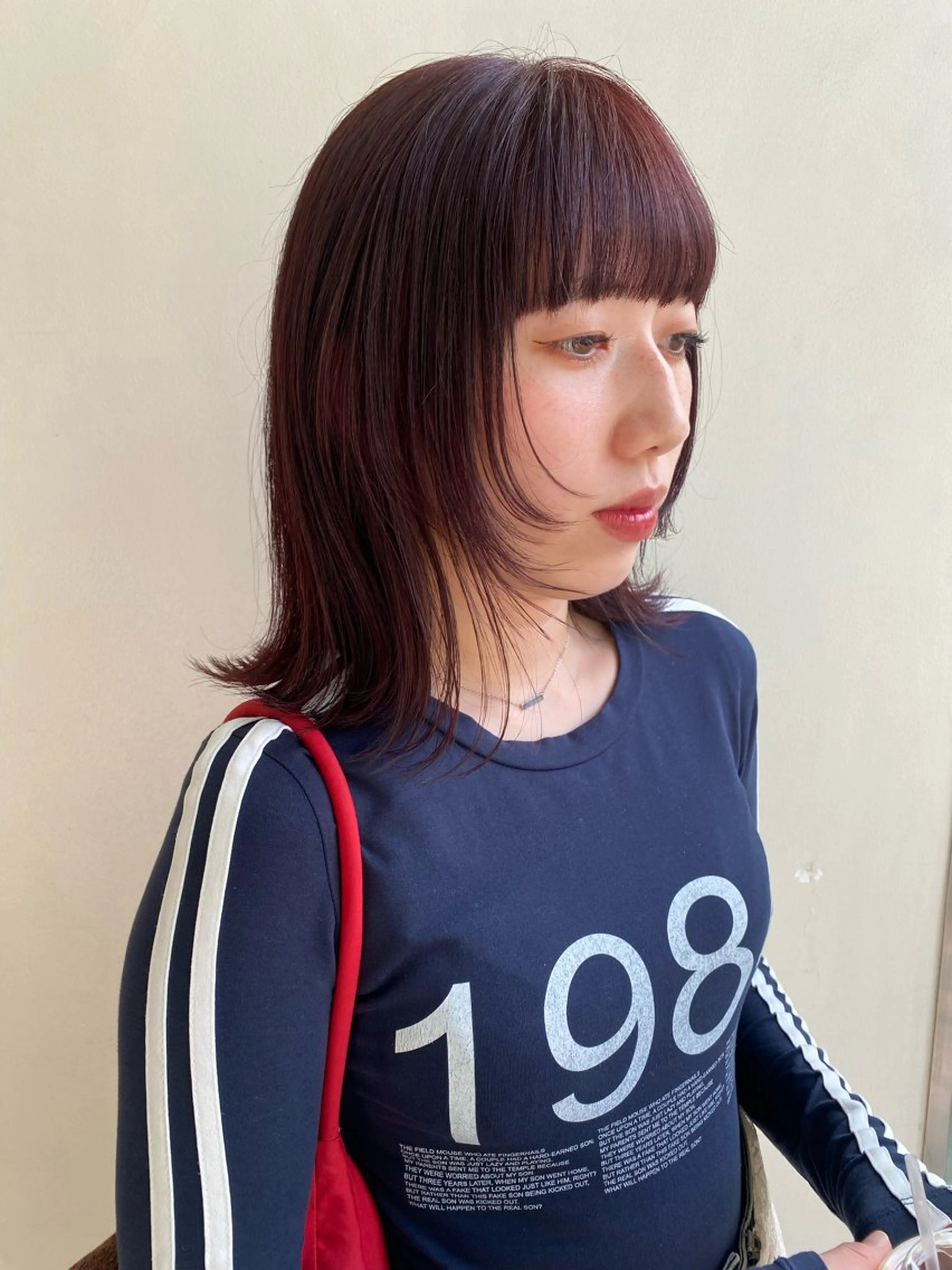 ミディアム ヘアカラー sea's所属・ヒラカホ/矢場町/ ブリーチ/似合わせのヘアスタイル