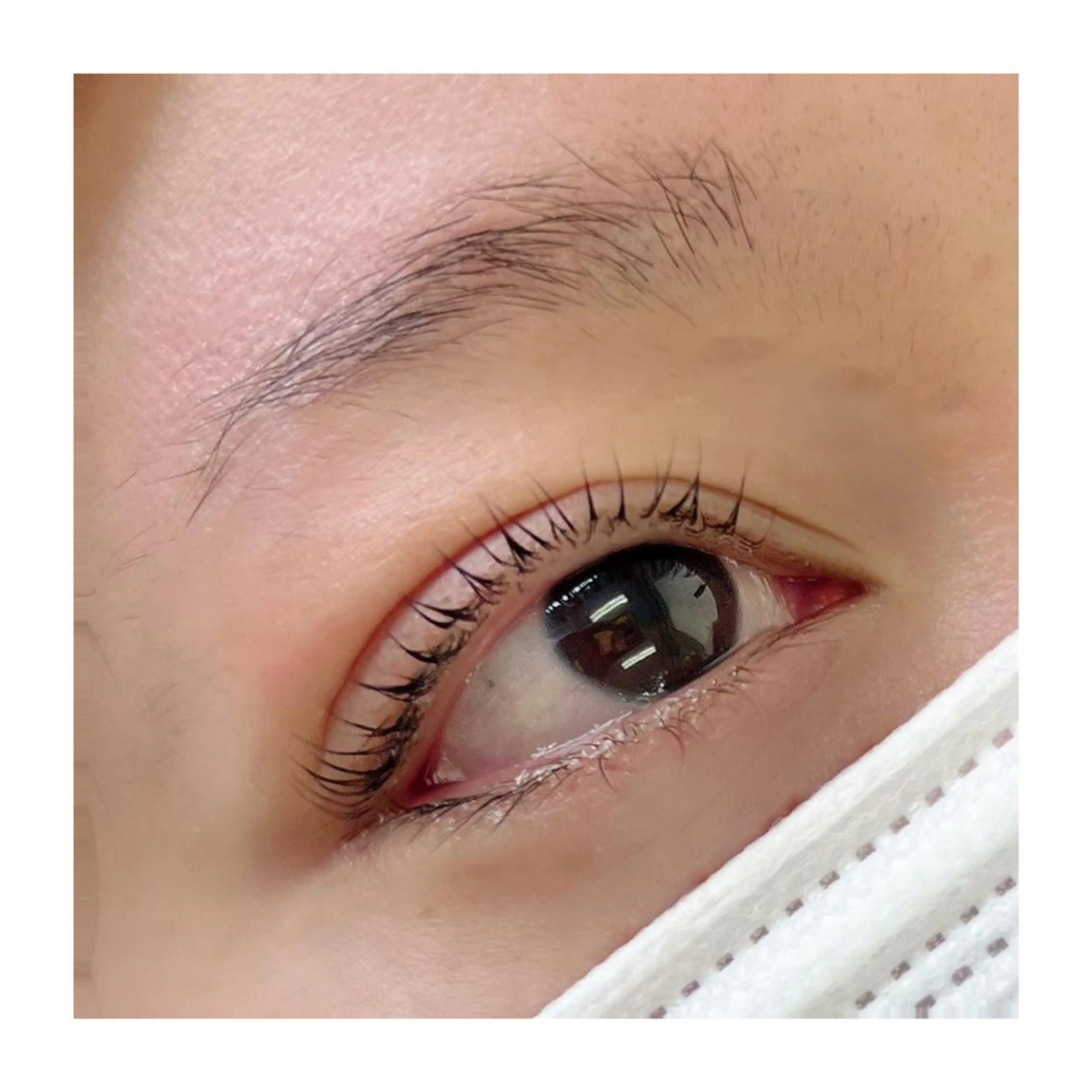 マツエク・マツパ パリジェンヌラッシュリフト 山田 あさ美のマツエク・マツパデザイン