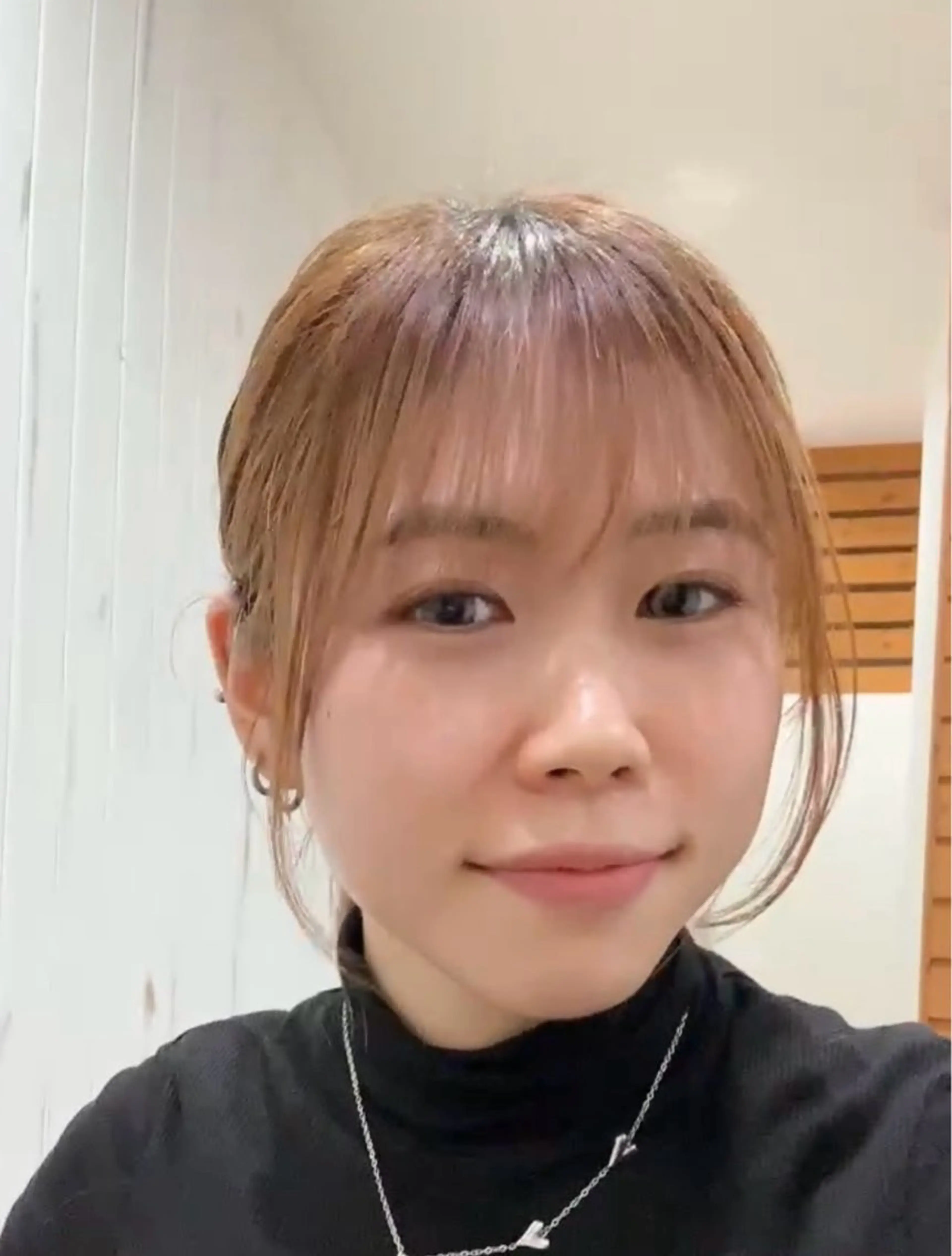 ショート シースルーバング サイドバング カット なりたいを叶える💓 生島あかりのヘアスタイル