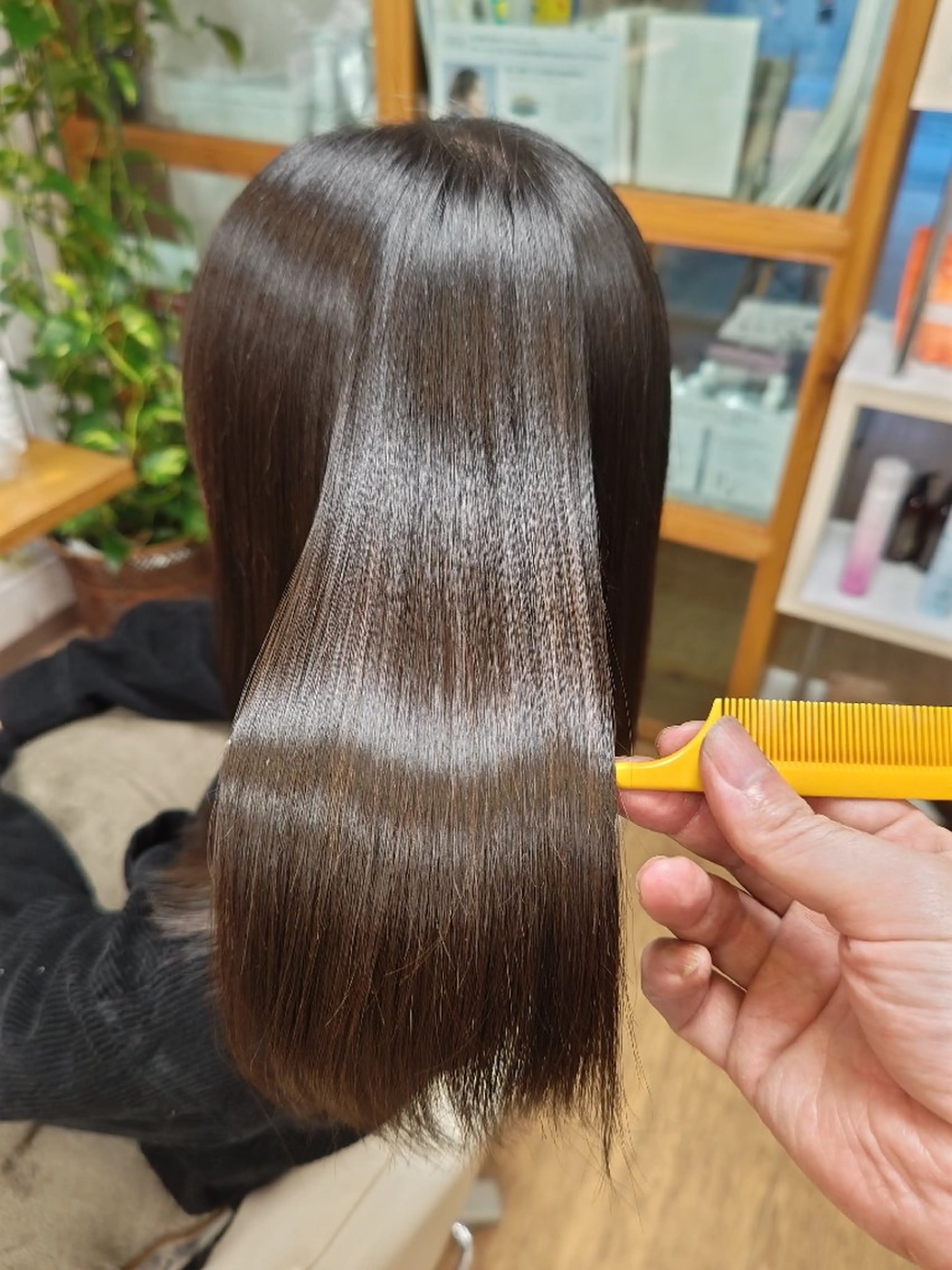 セミロング 石原 生太  のヘアスタイル