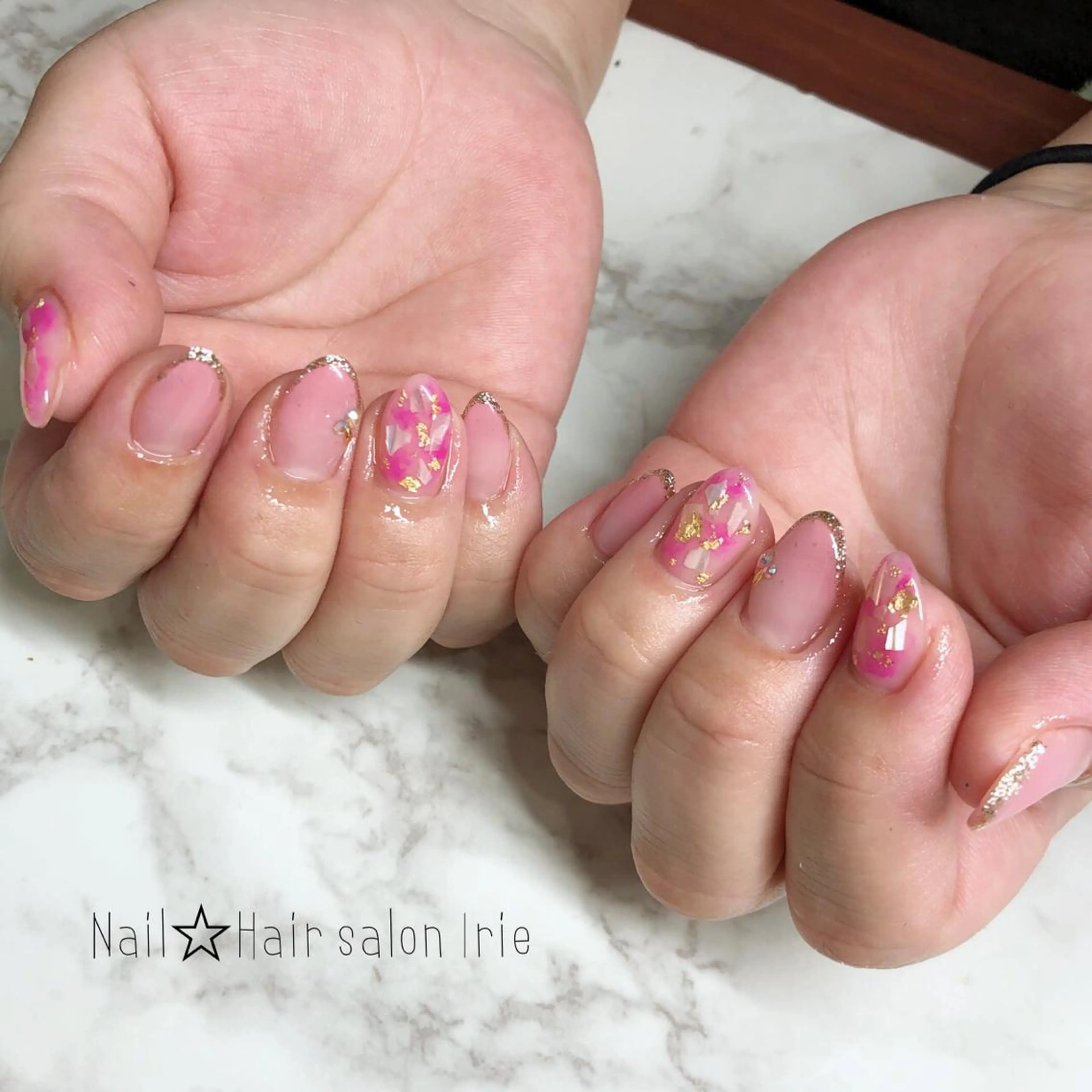 ネイル Hair salon Irie所属・與儀 知佳のネイルデザイン