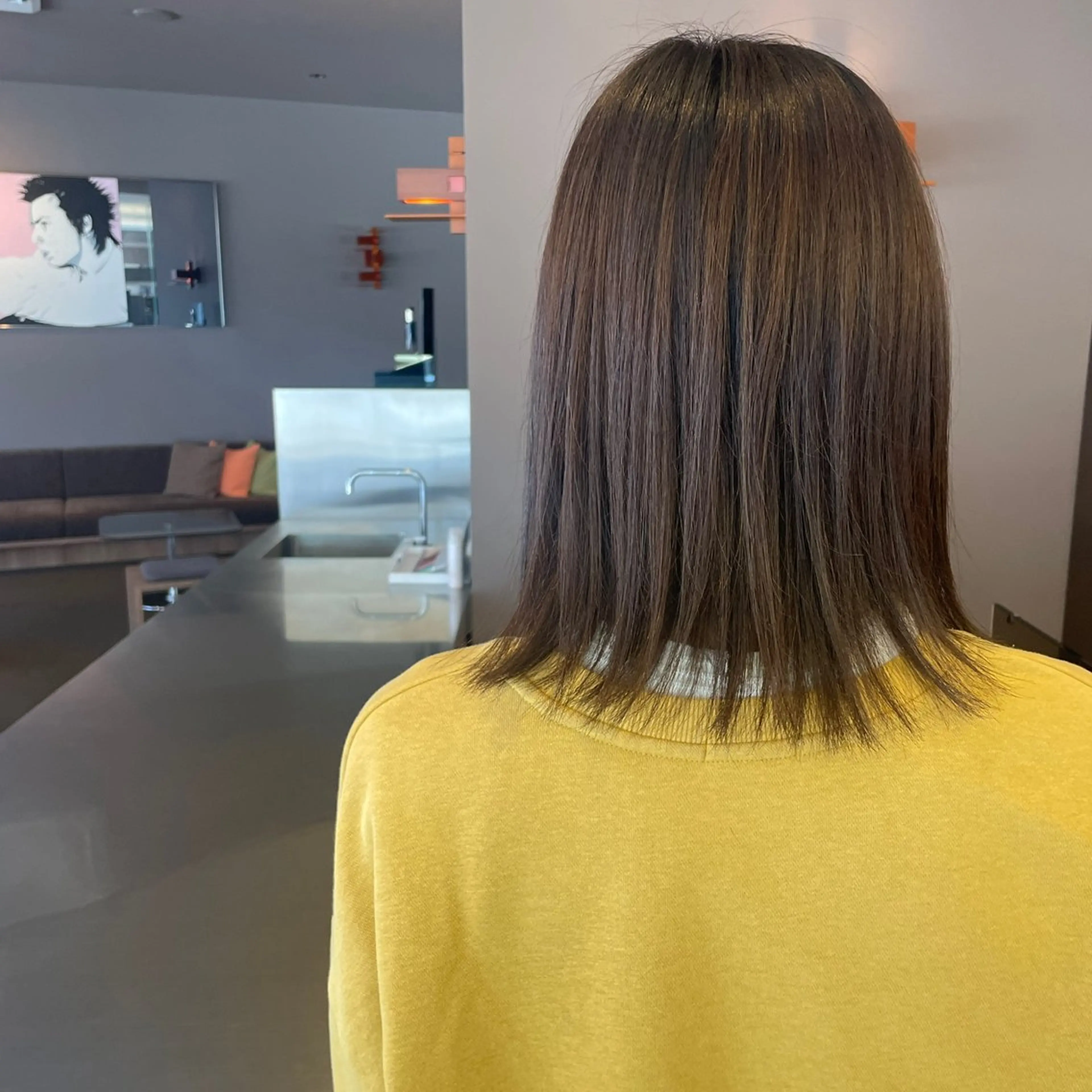 セミロング 髪質改善🫧イチカワ アリサ🫧のヘアスタイル