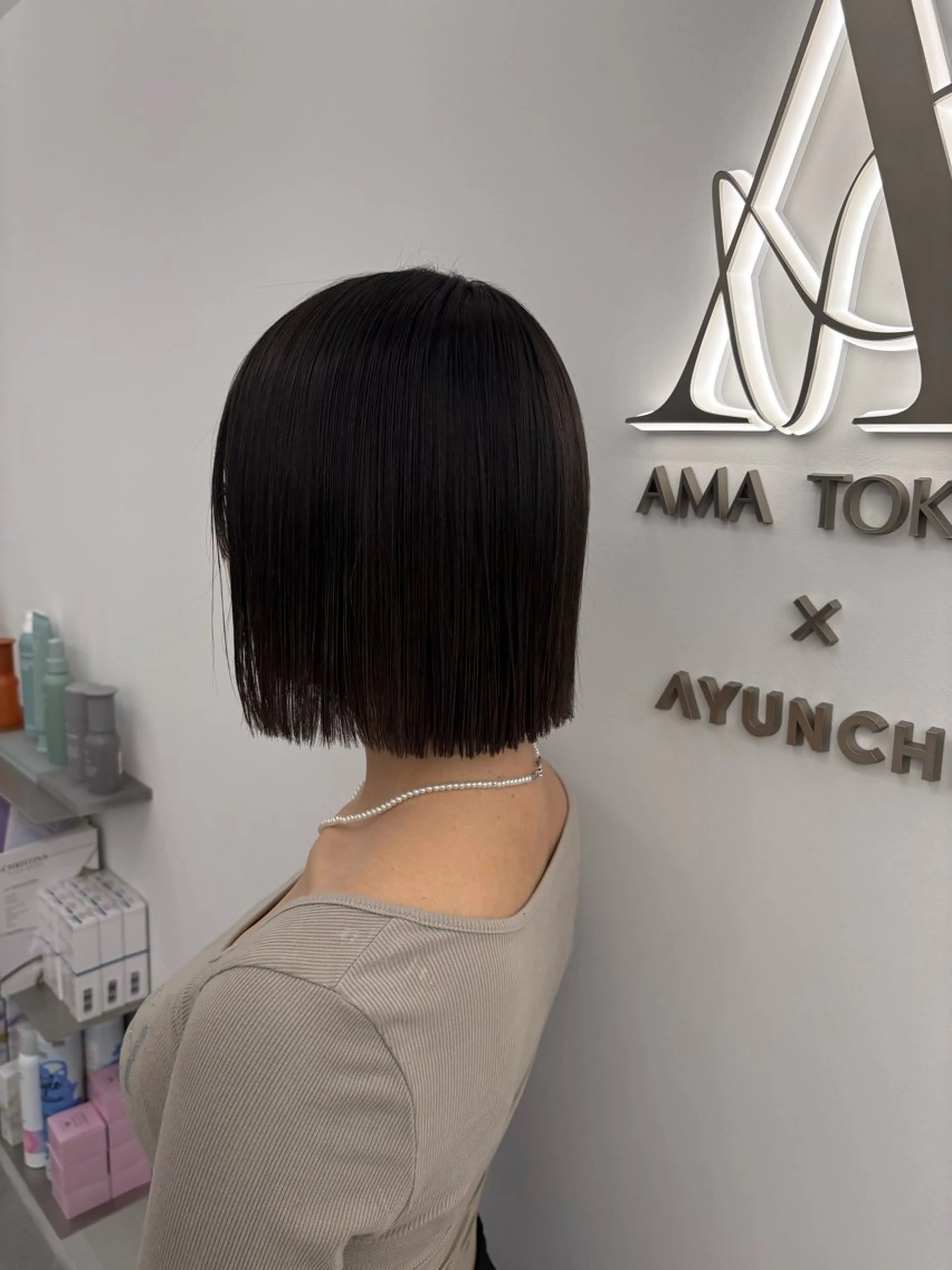 韓国ヘア/レイヤー/ 顔まわり足立遥奈のヘアスタイル