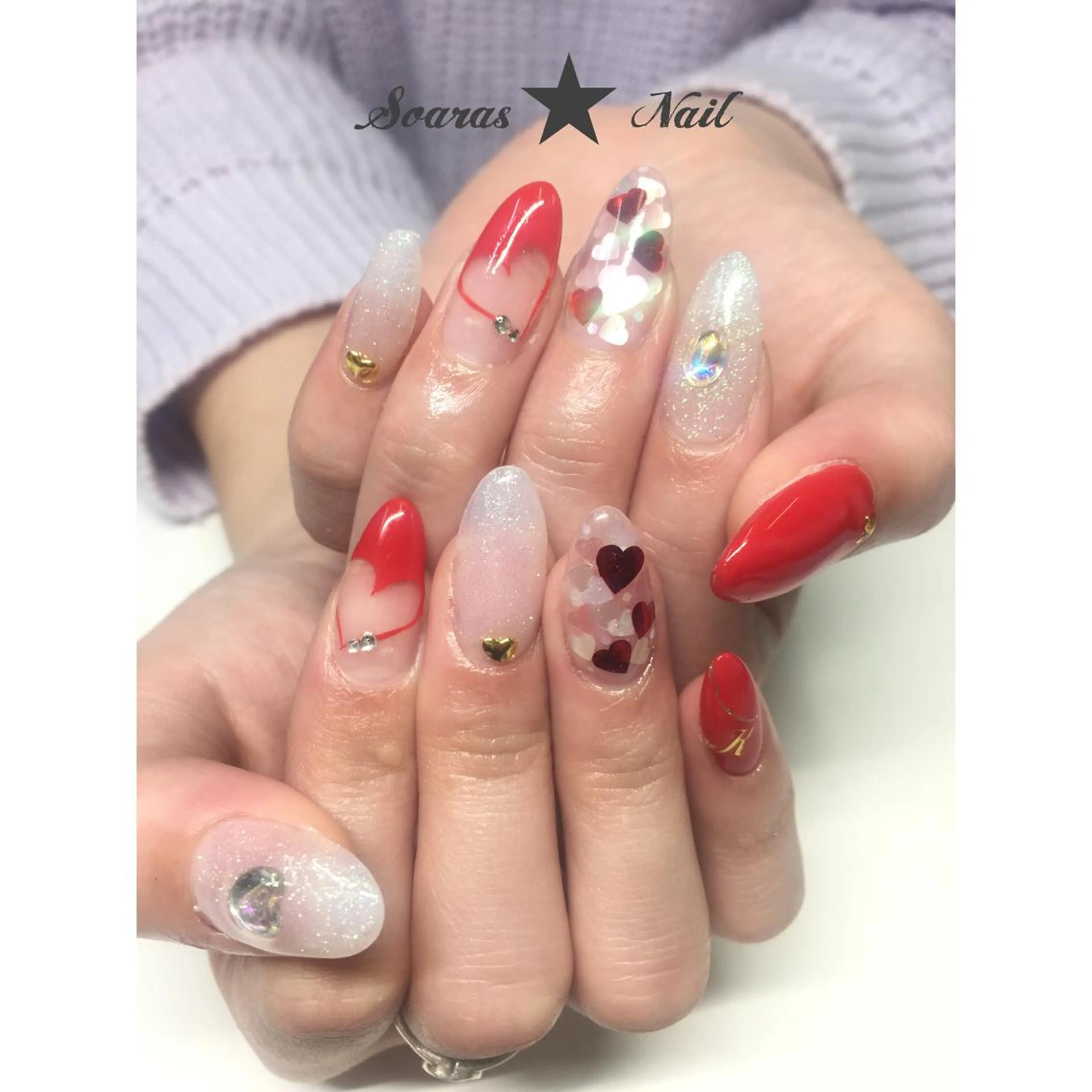 ネイル スカルプネイル soaras nailのネイルデザイン