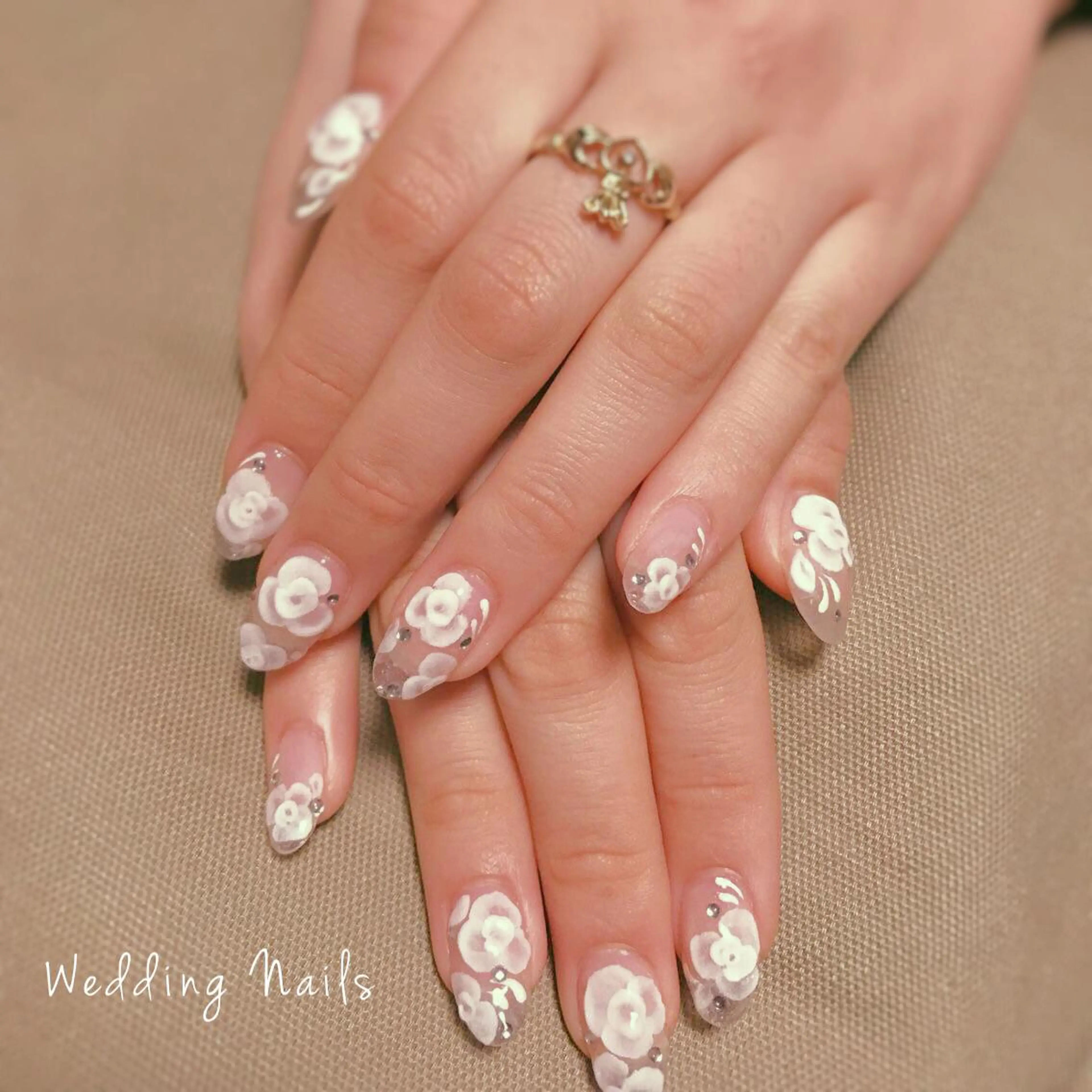 ネイル フラワーネイル スカルプネイル Lisa’s Salonのネイルデザイン