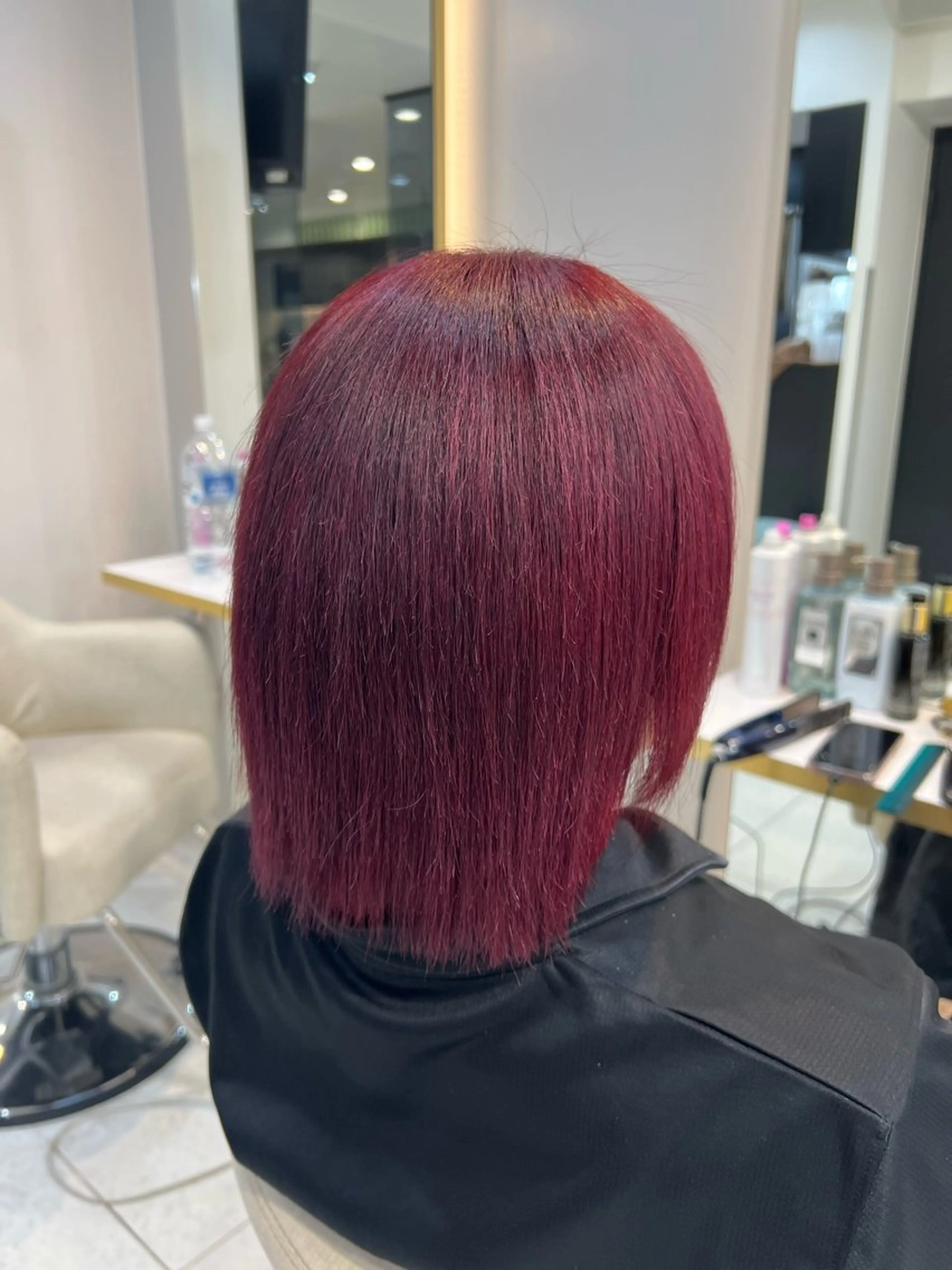 ショート カラー シールエクステ ベージュカラー ブリーチ ケアブリーチ 透明感カラー ヘアカラー ハイトーン/髪質改善 🦋KASUGA🖤のヘアスタイル