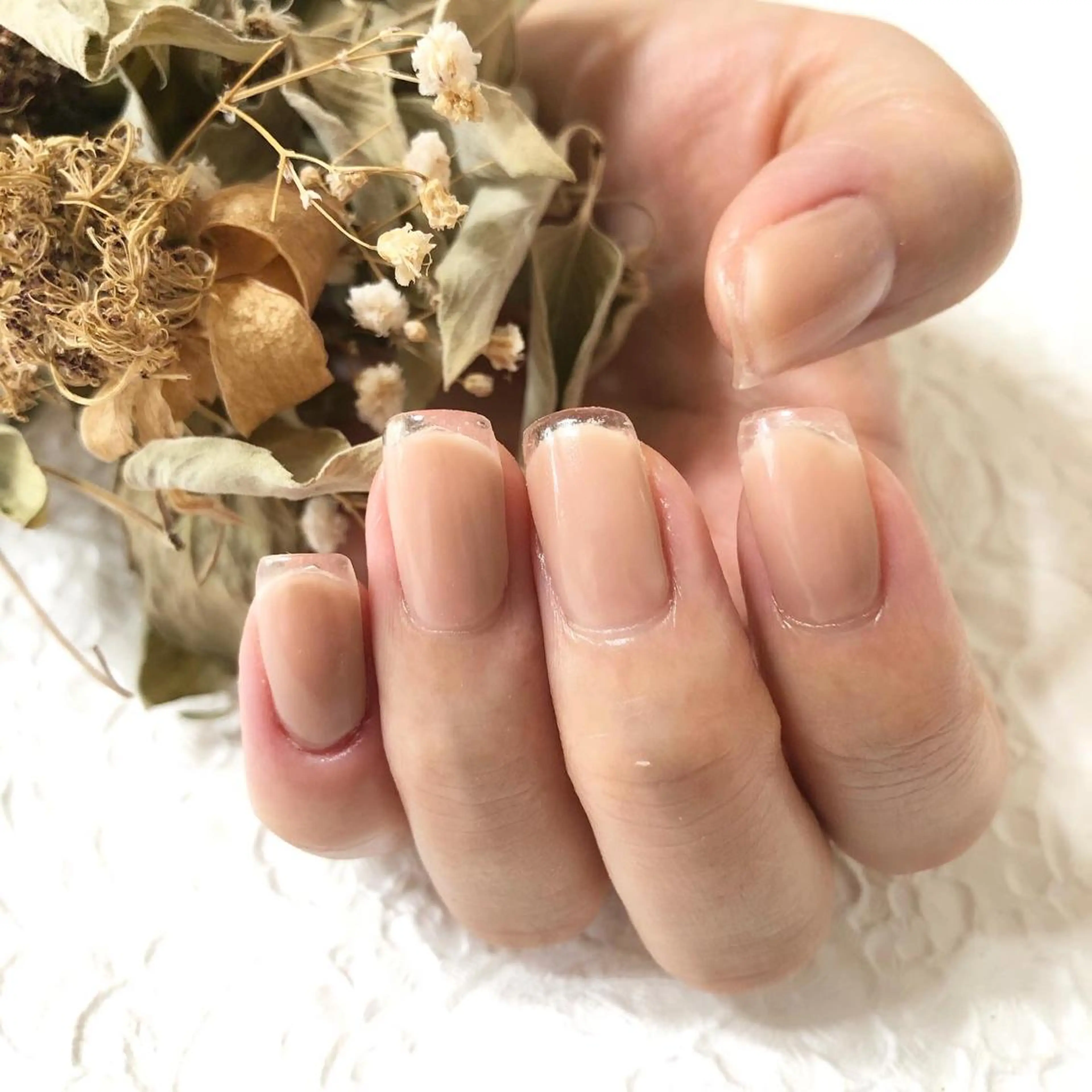 ネイル クリアネイル miel nailのネイルデザイン