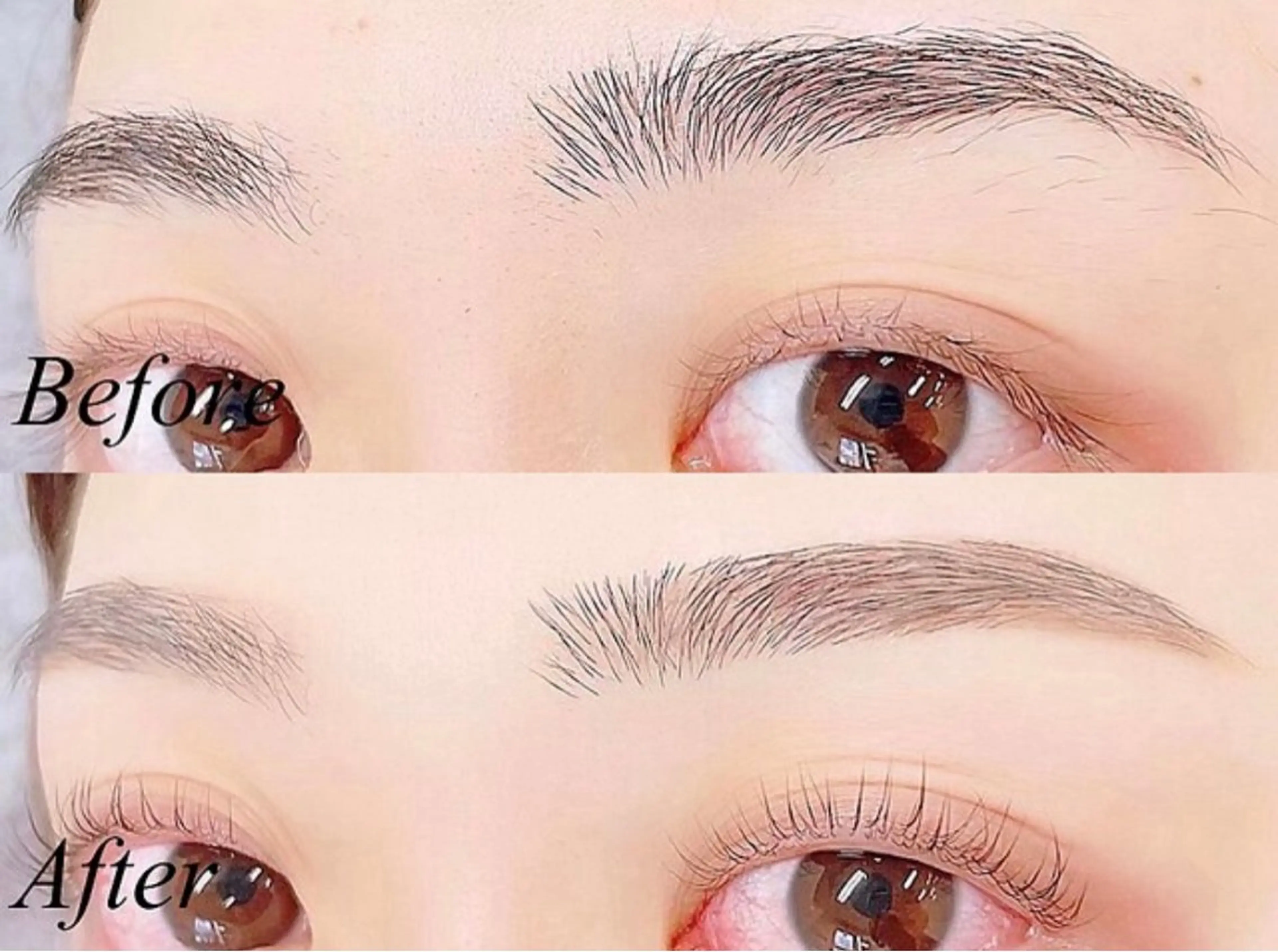 学割U24🎓《ナチュラル眉🍀》美眉アイブロウWAX+間引き(メイク込)の写真