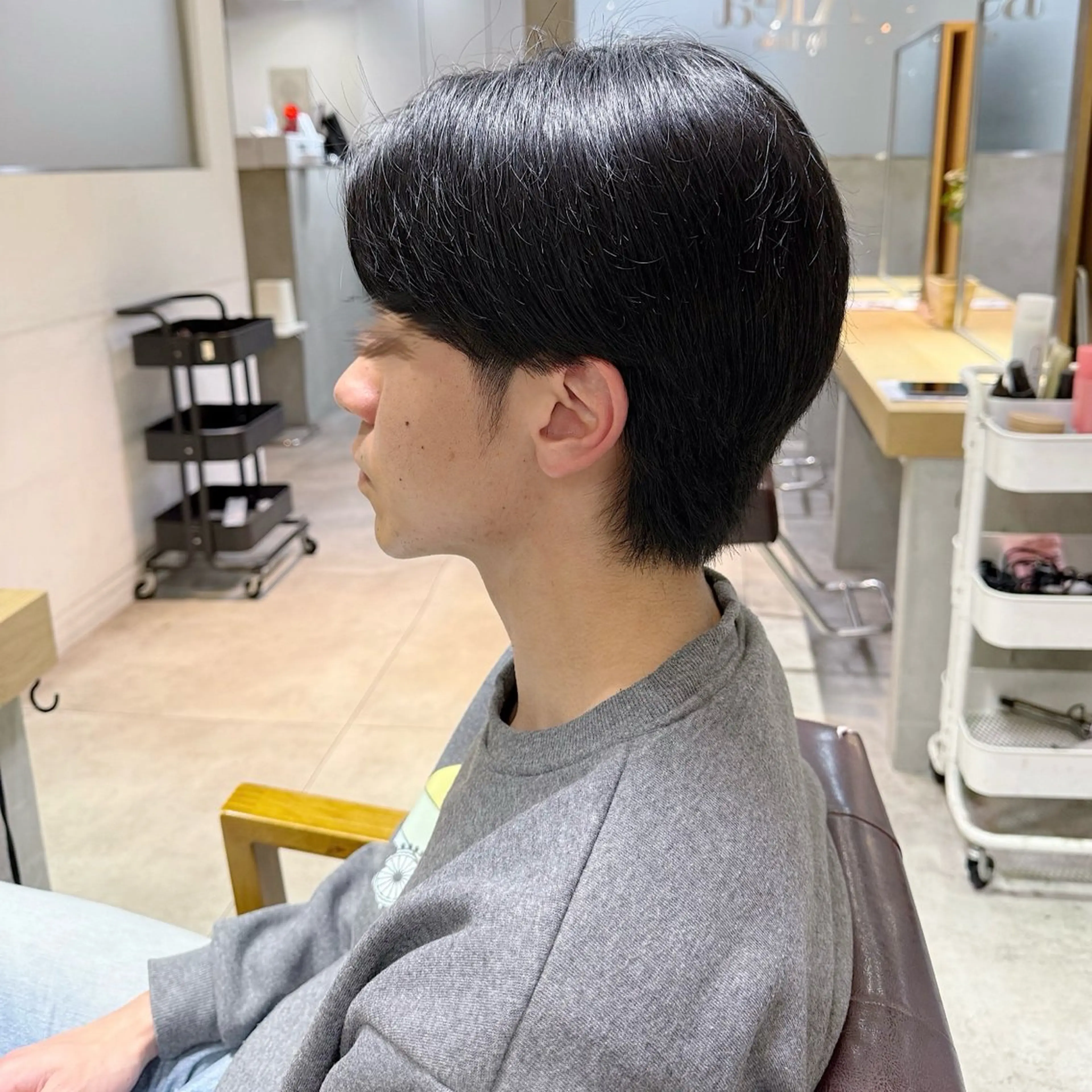 メンズ Alea by little 横浜所属・♡🌚垢抜け艶カラー Shiori🌝♡のヘアスタイル