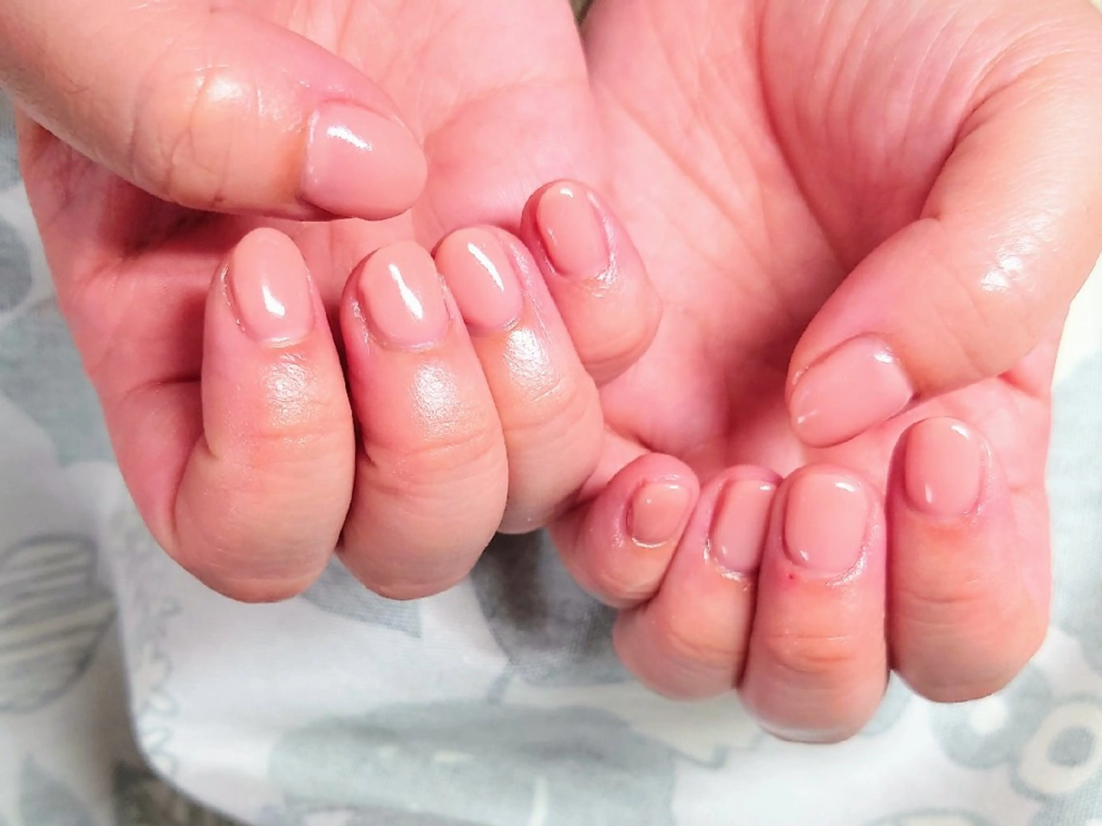 ネイル オフィスネイル ワンカラーネイル ハンドネイル nailroom Girasoleのネイルデザイン