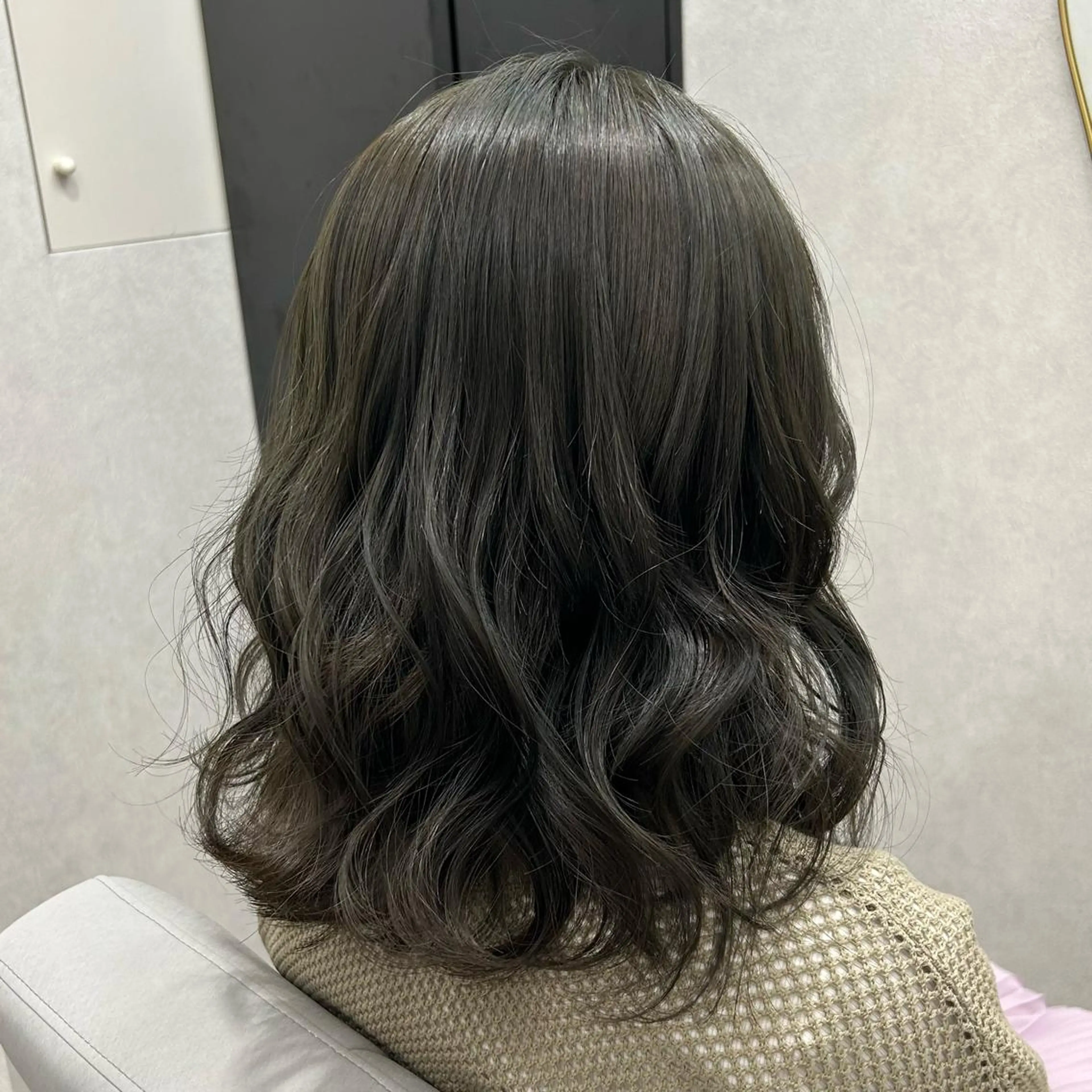 ミディアム カラー sita stylist　あみのヘアスタイル