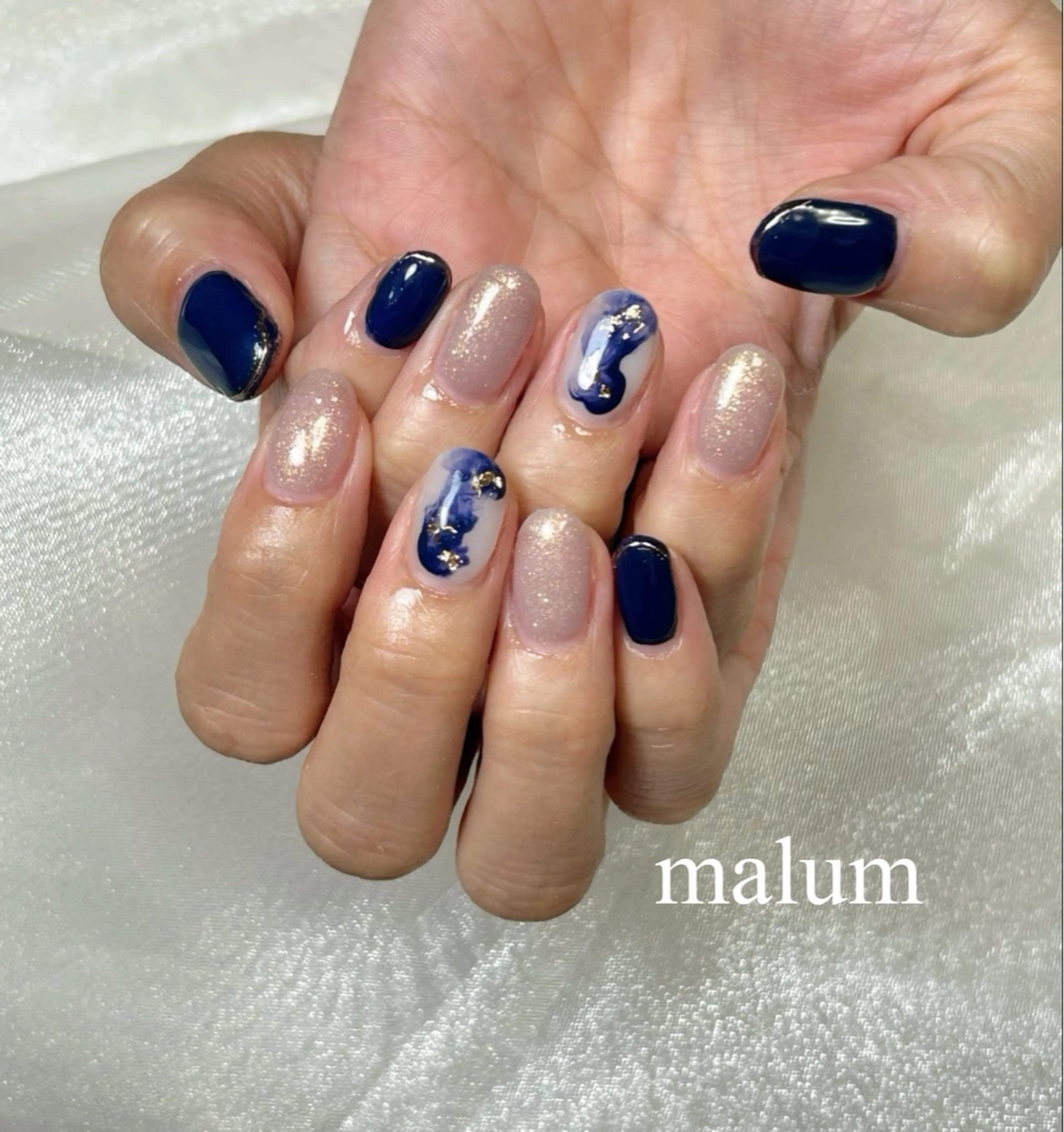 ネイル ハンドネイル malum nailのネイルデザイン