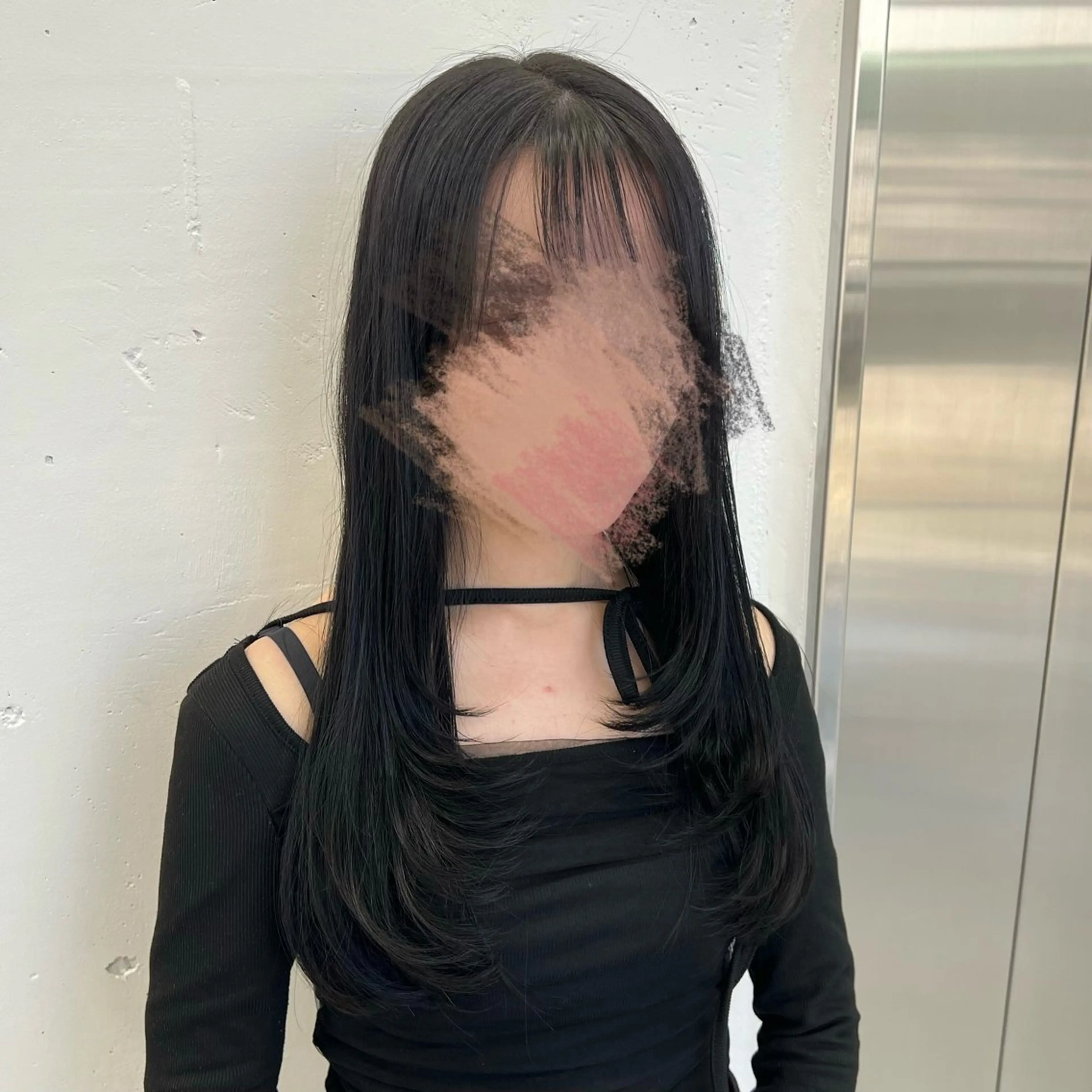 セミロング カラー 韓国風ヘア レイヤーカット カット ヘアカラー 🌷︎あすか🌷 JILLSTUDIOのヘアスタイル