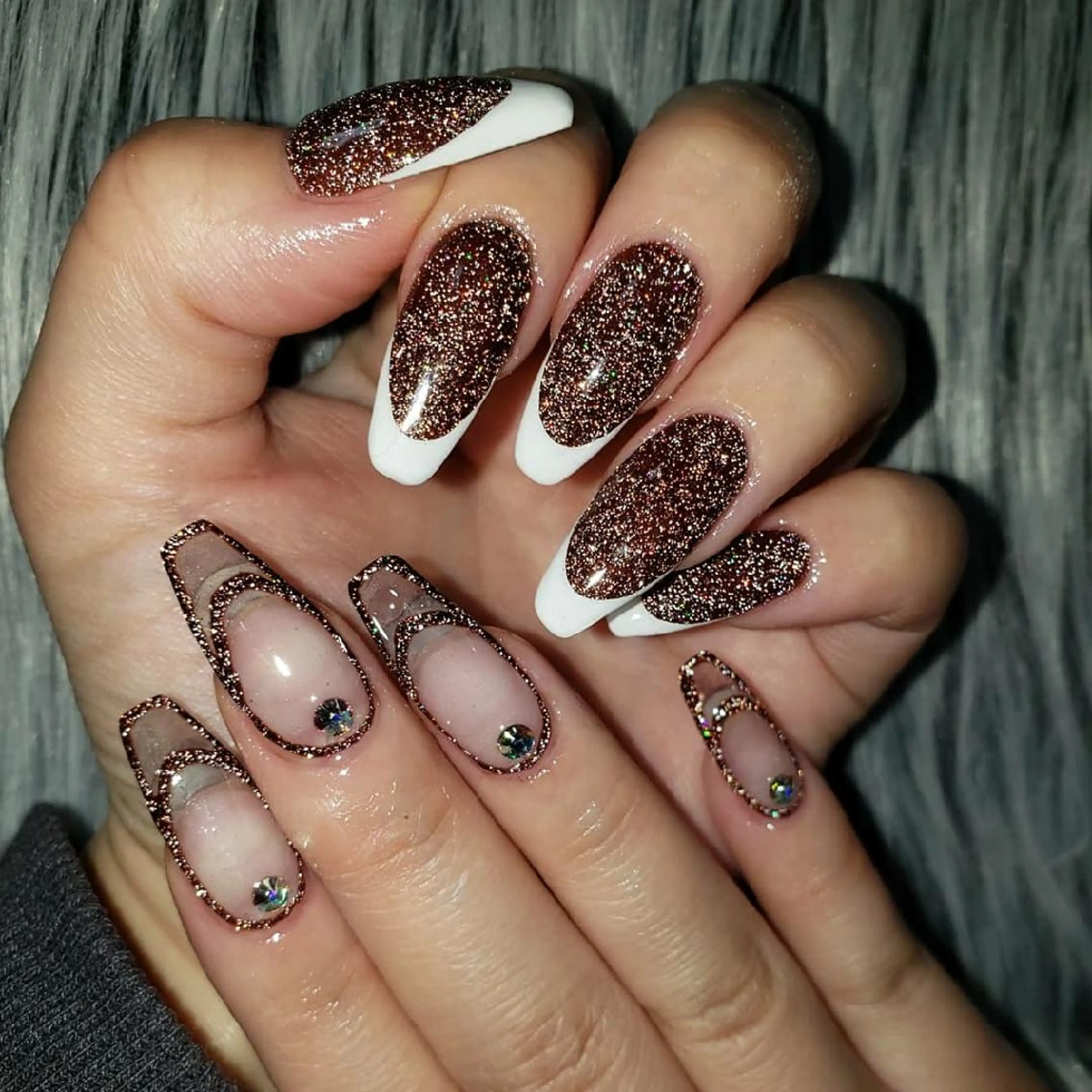 ネイル フラッシュネイル フレンチネイル ニュアンスネイル ハンドネイル Nail salon Coco所属・Nail salon Coco【溝の口駅】のネイルデザイン