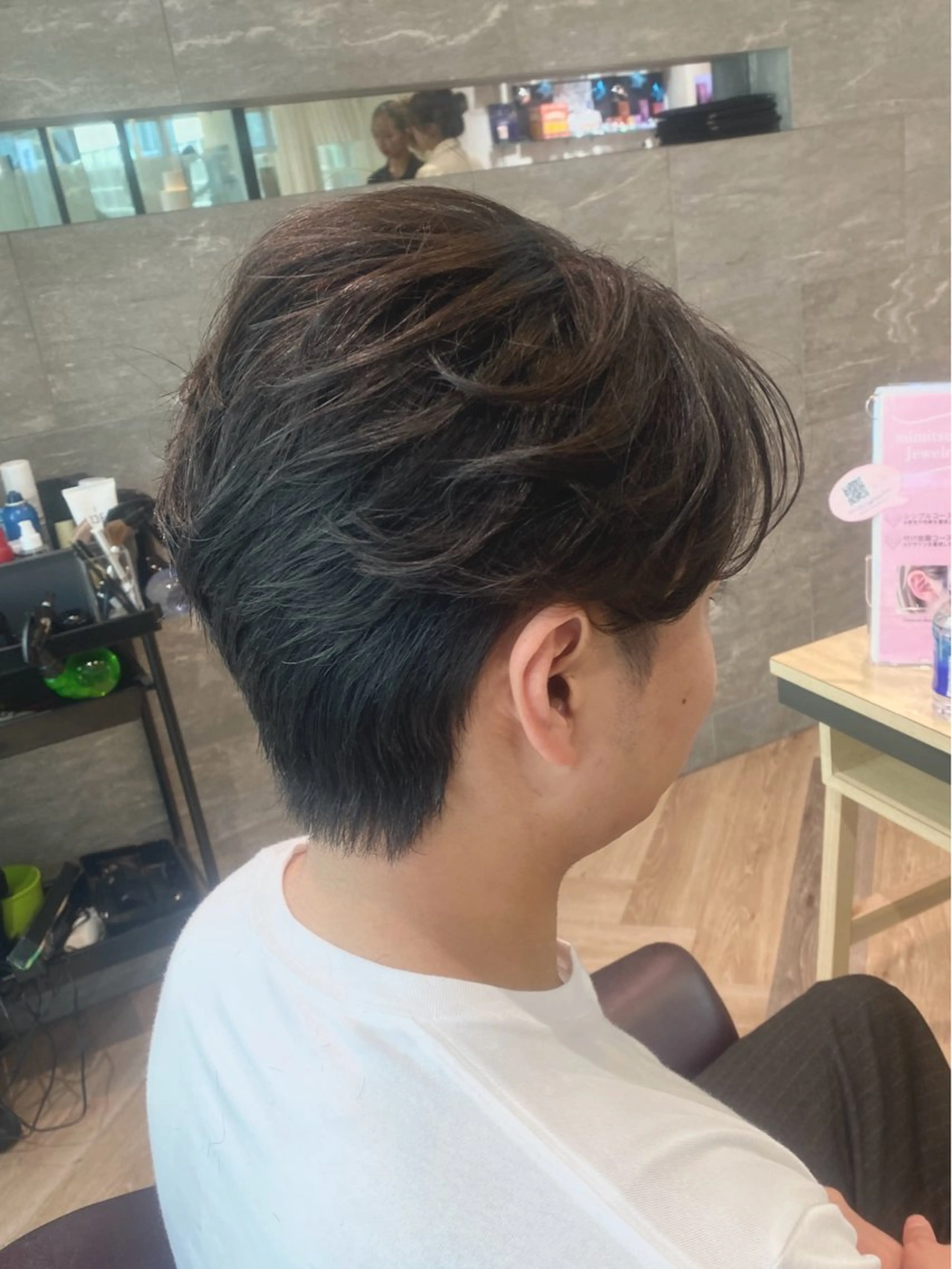 メンズ カット パーマ メンズ特化/フェザー /パーマ/伊勢元のヘアスタイル