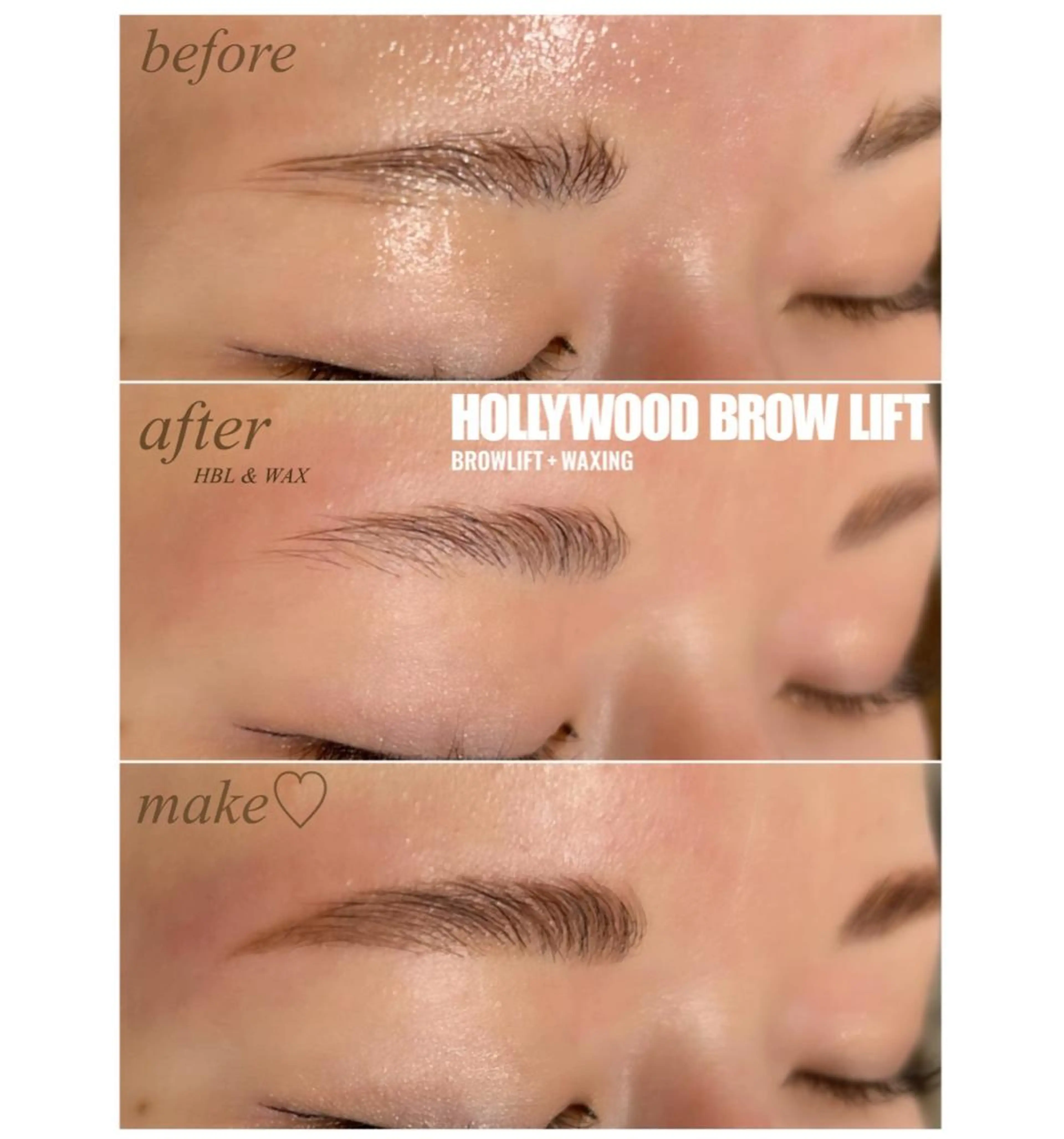 ｟再来｠メイク無し/ハリウッドブロウの写真