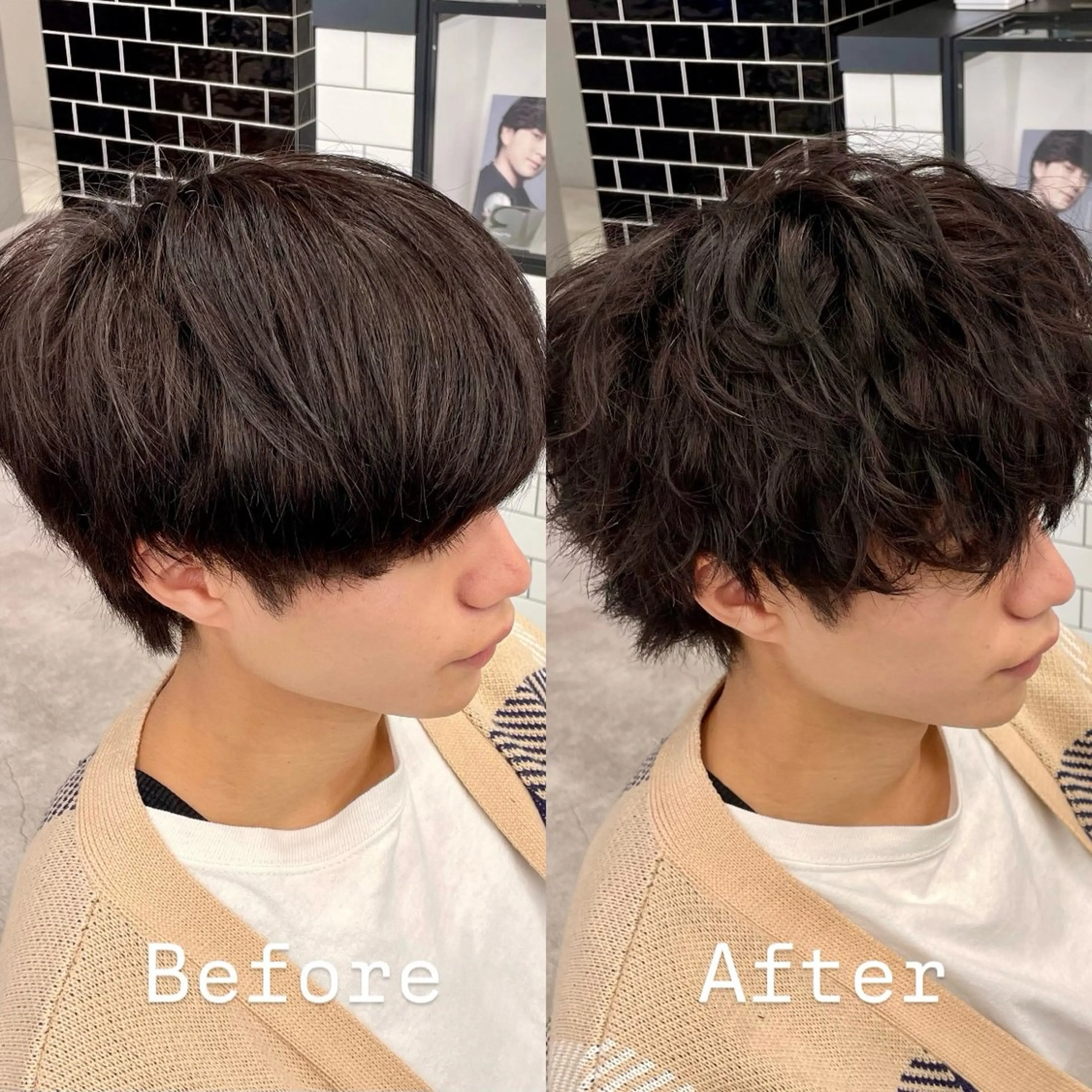 パーマ メンズ メンズ特化 / ツイスパ🔥高林拓斗のヘアスタイル