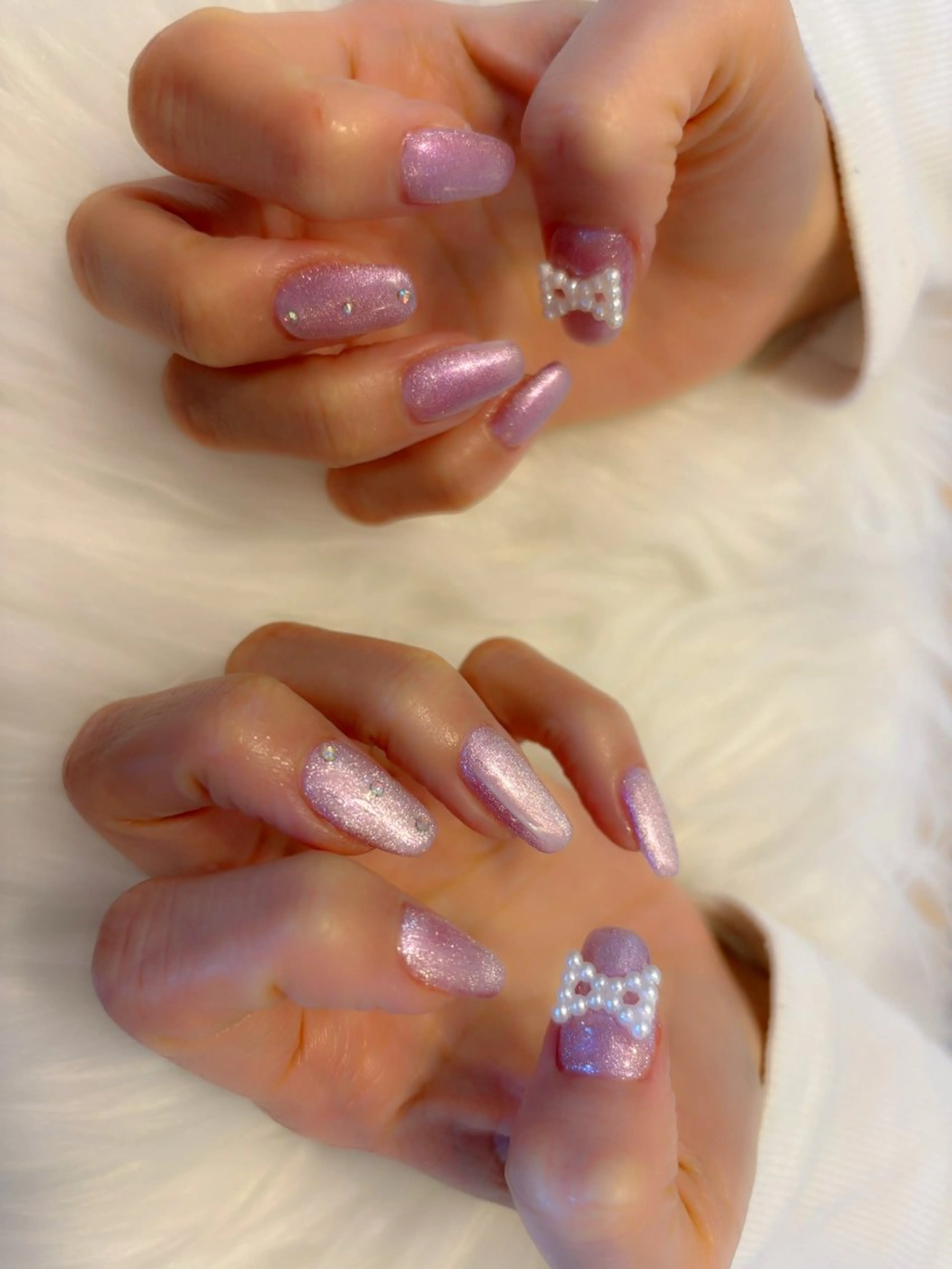 ネイル マグネットネイル ストーンネイル komohana salon🌺のネイルデザイン