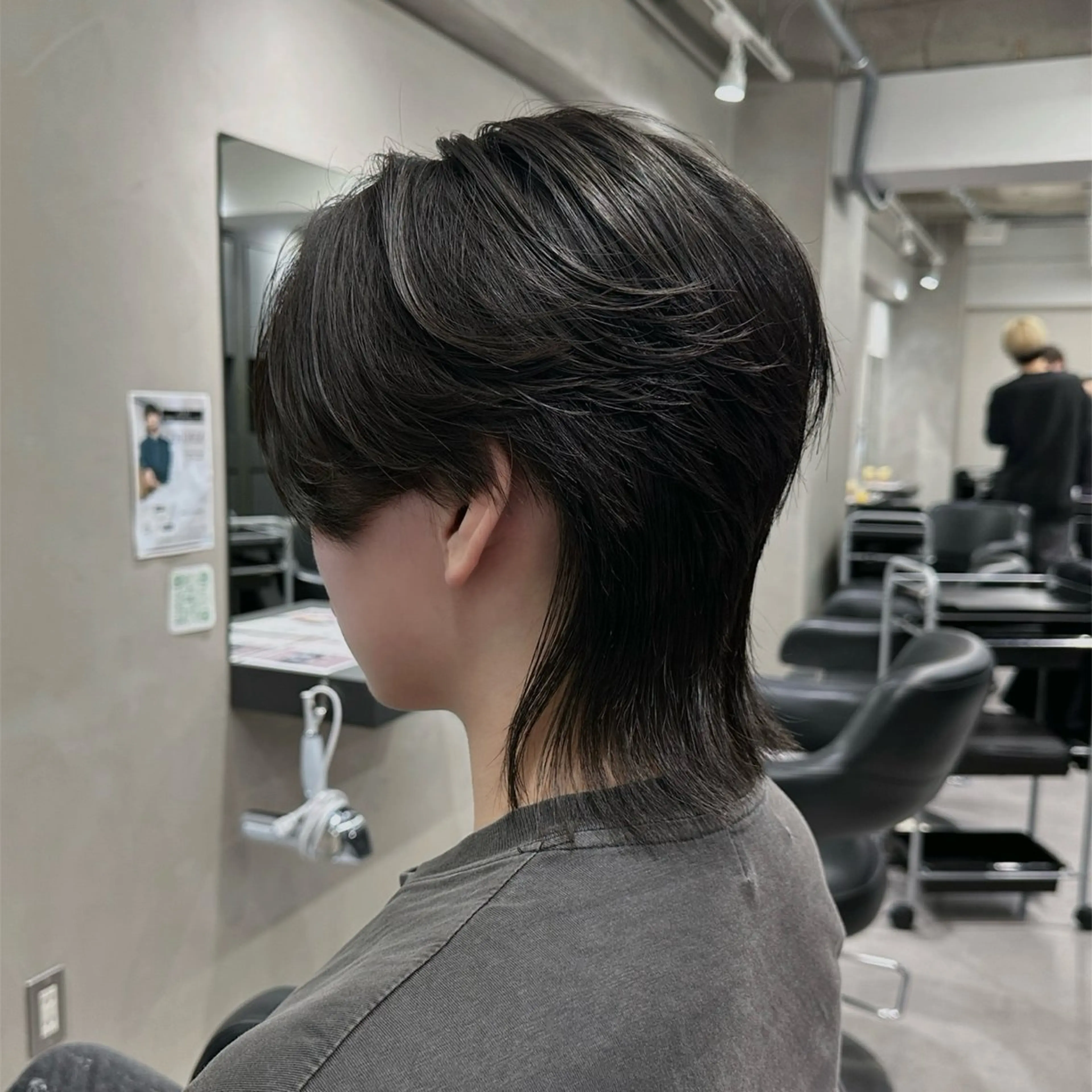 ショート パーマ メンズ カット パーマ 🐺ウルフ特化🐺 毛流れパーマ/Ryoのヘアスタイル