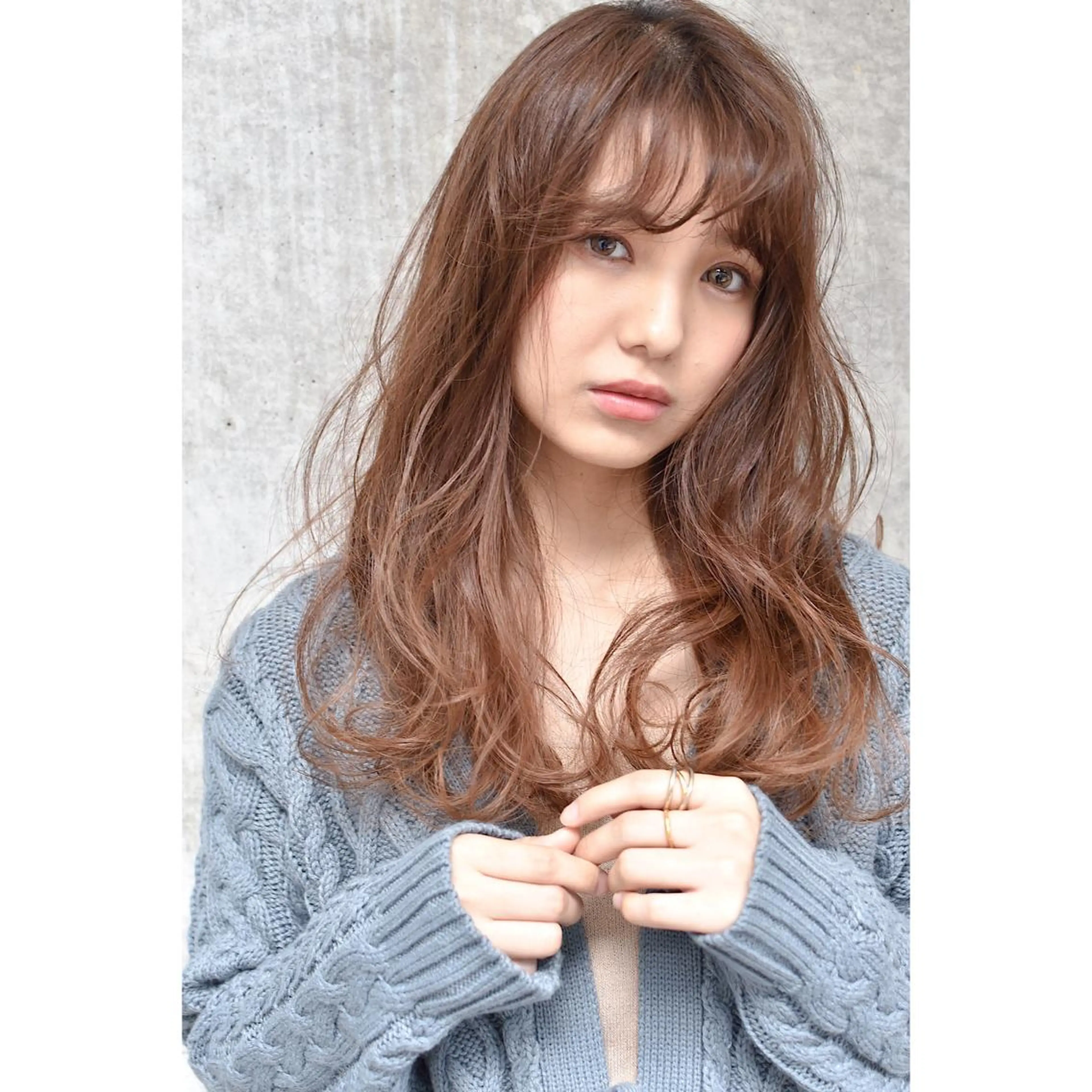 ミディアム カラー パーマ メンズ カット パーマ トリートメント 南堀江🌿パーマ Tetsu【テツ】のヘアスタイル