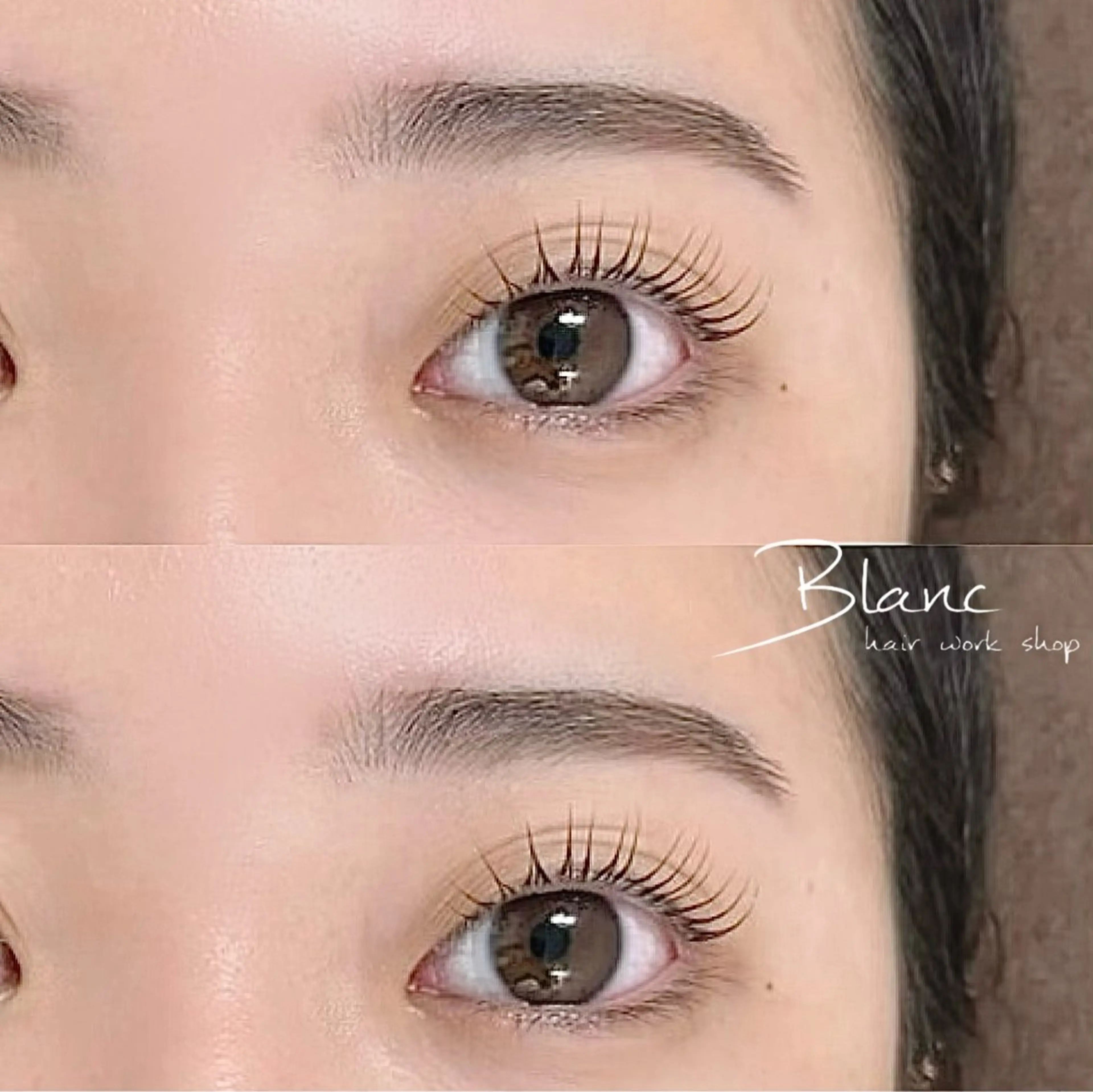 マツエク・マツパ パリジェンヌラッシュリフト Blanc梅田茶屋町 【まつげパーマ・眉】のマツエク・マツパデザイン