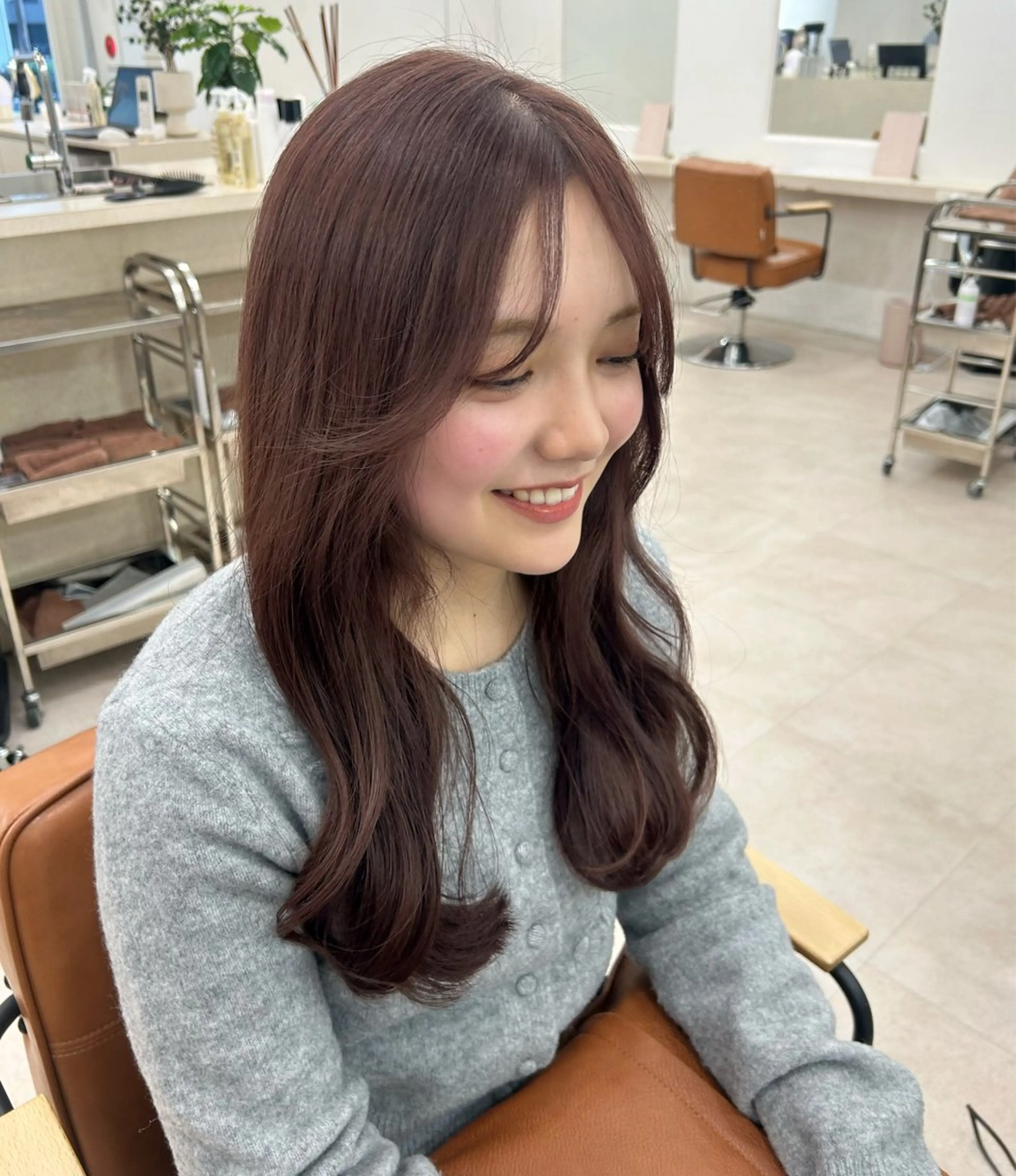 ロング カラー カット ヘアカラー トリートメント 透明感/ダブルカラー /kazui🐈のヘアスタイル