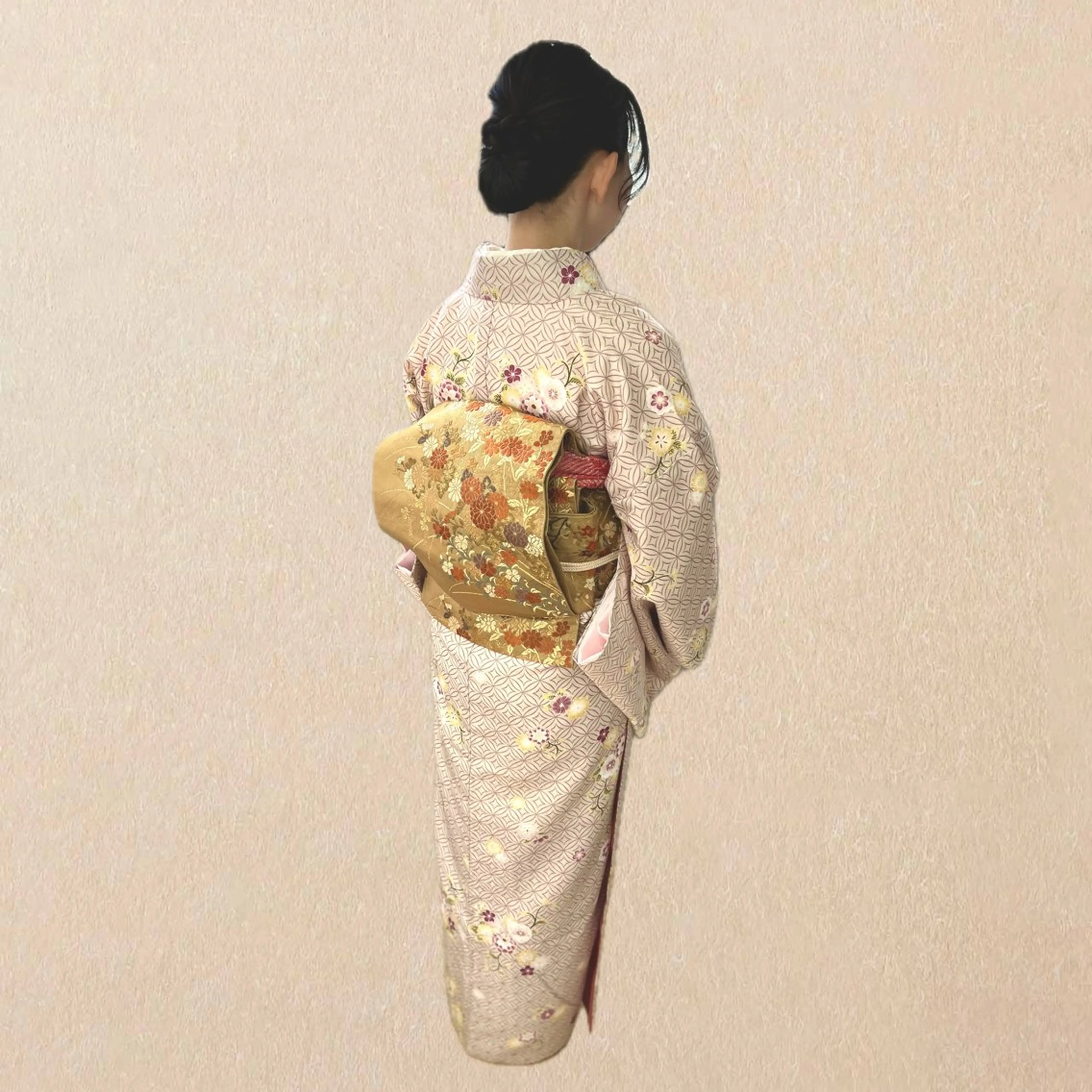 🪻訪問着着付のみ(帯はお太鼓結びのみ)🪻¥8000 ※ヘアセット込みは別クーポン有◎結婚式、七五三の写真