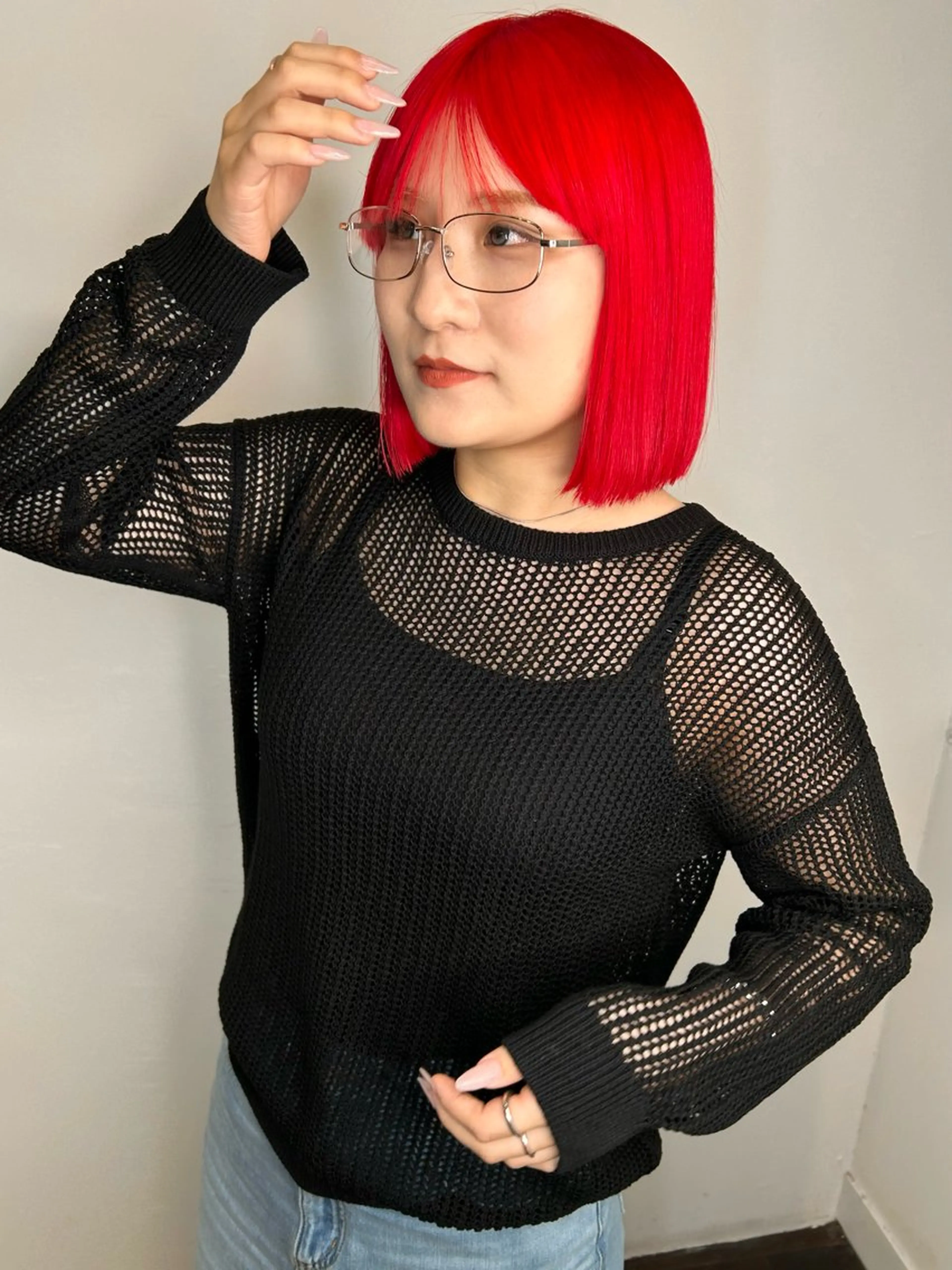 ミディアム カラー land所属・透明感カラー/レイヤ ー🌙Honokaのヘアスタイル