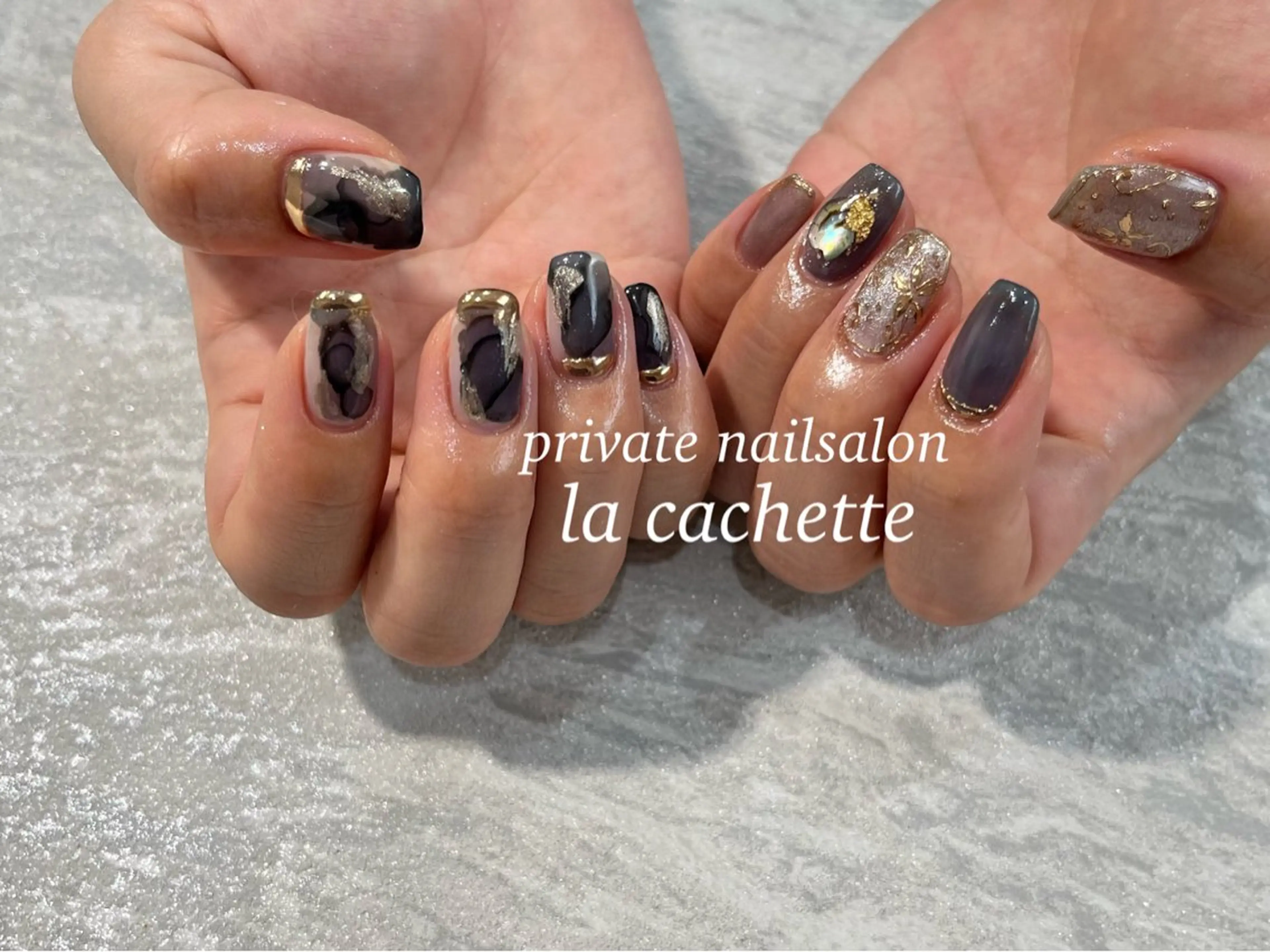 ネイル ハンドネイル la cachetteのネイルデザイン