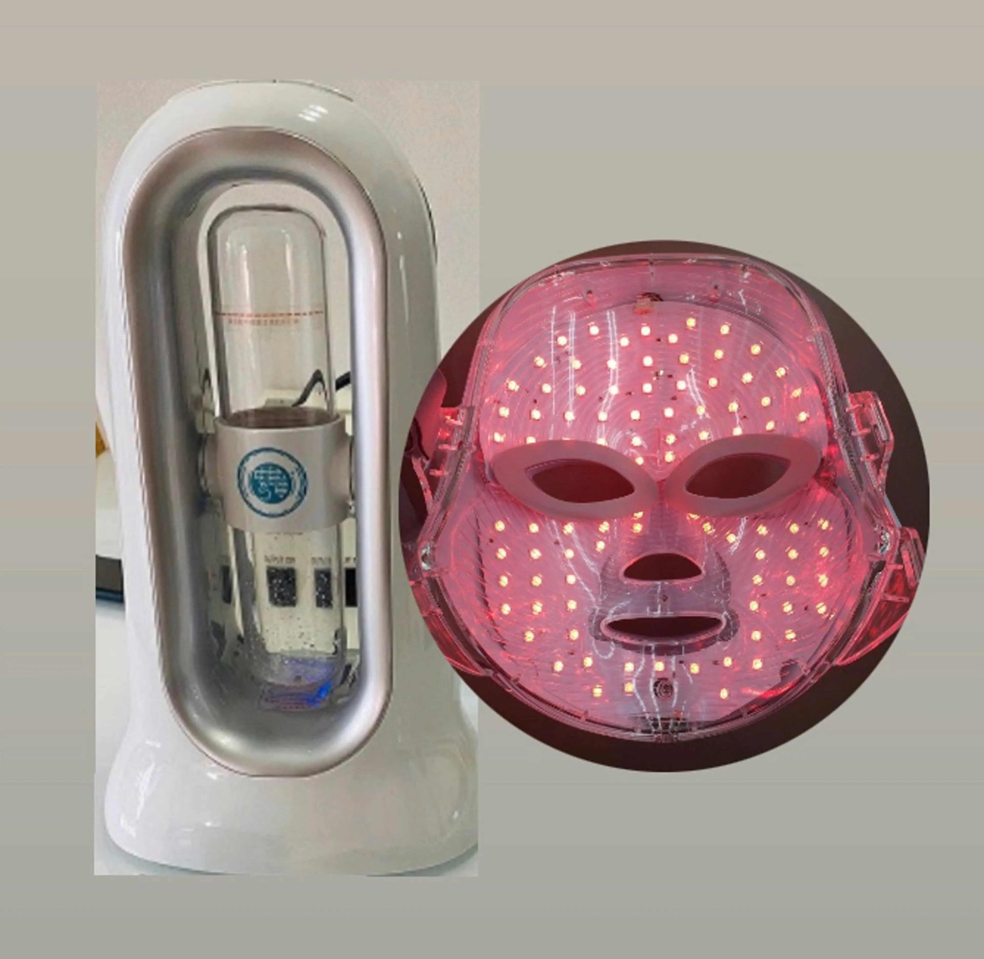 セルフ美容30分【ハイドラフェイシャル】＋【LEDライト7色美容】(クレンジング・角質ケア・保湿マスク込み)の写真