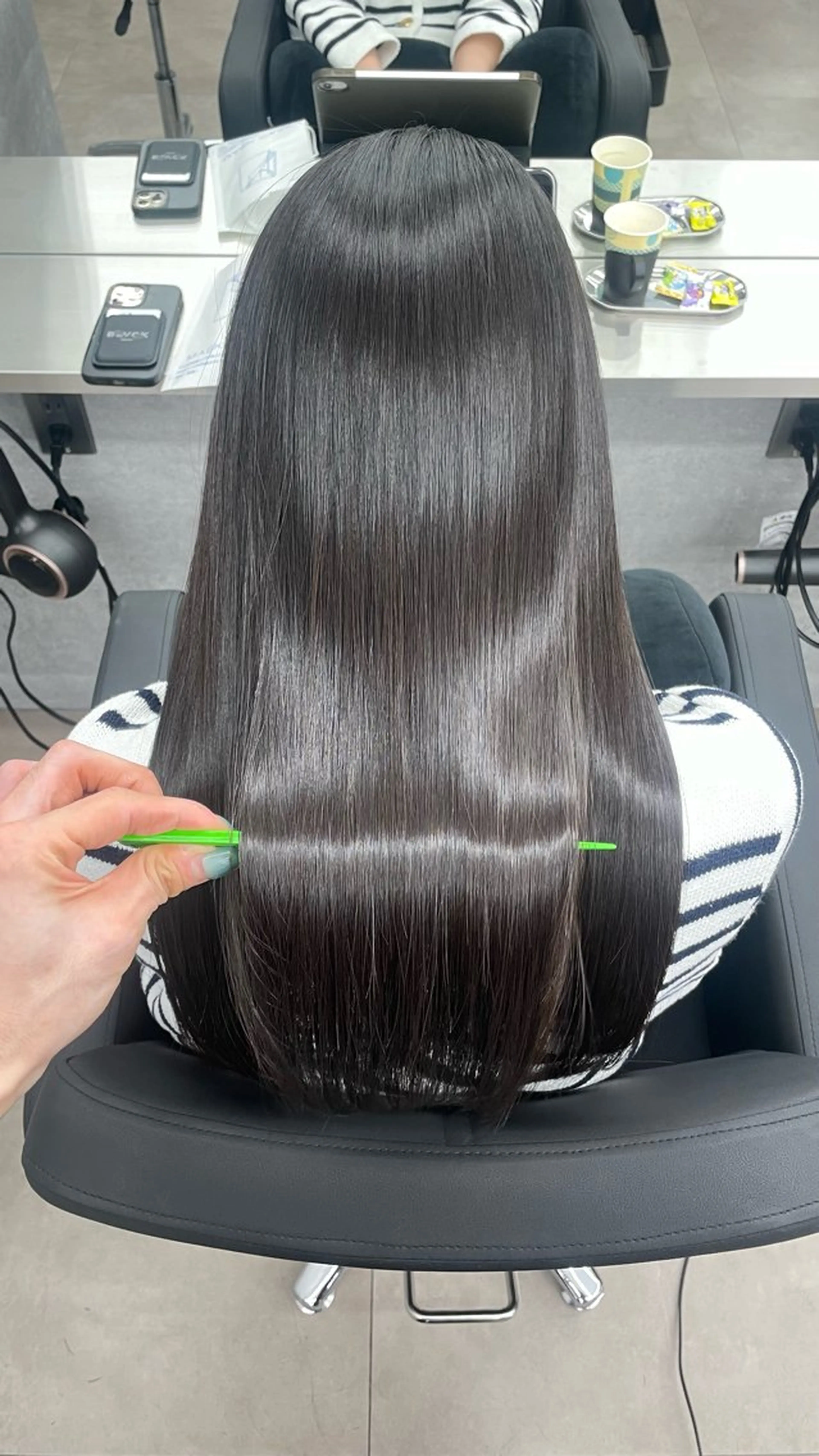 ロング カット 縮毛矯正 トリートメント CYNTHIADUE 店長｜ IRISUのヘアスタイル