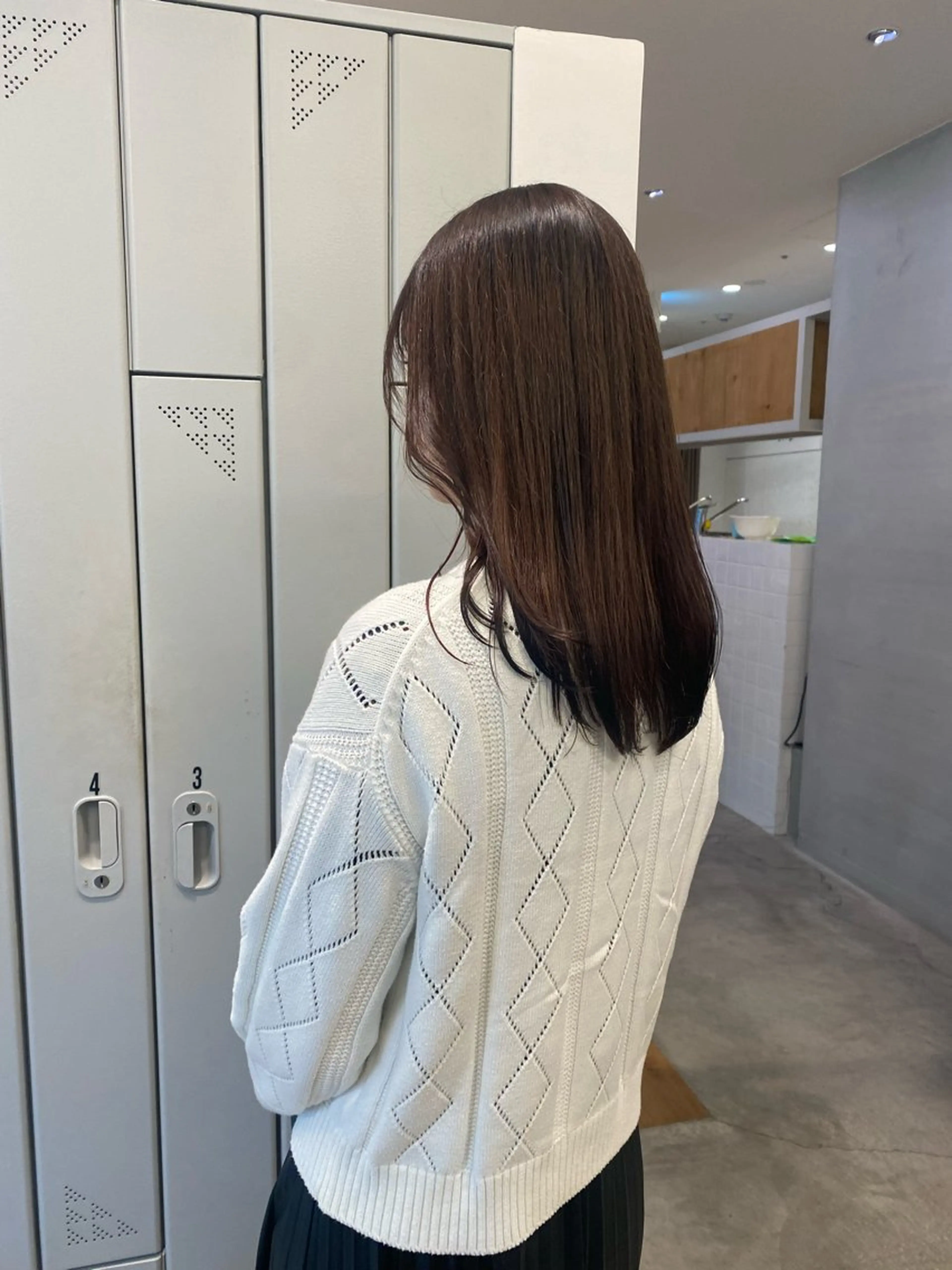 ミディアム カット ヘアカラー ♡ハッシュカット/ レイヤー/yucoのヘアスタイル